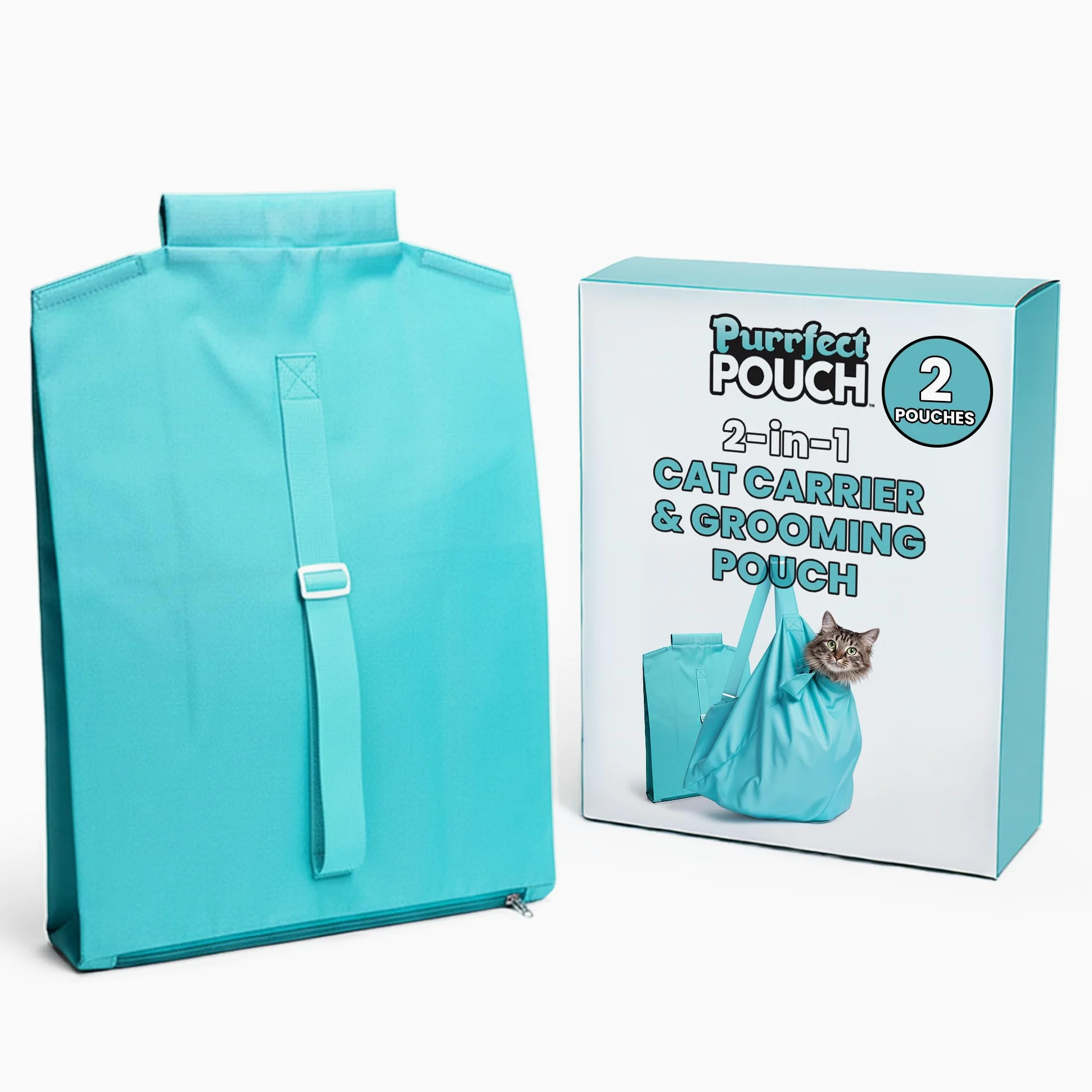 Purrfect della l' Originale Visto in TV. Il Vettore Comfy Cat & Grooming Sacco in One, One Size Fits Most, Lexi Myrtle