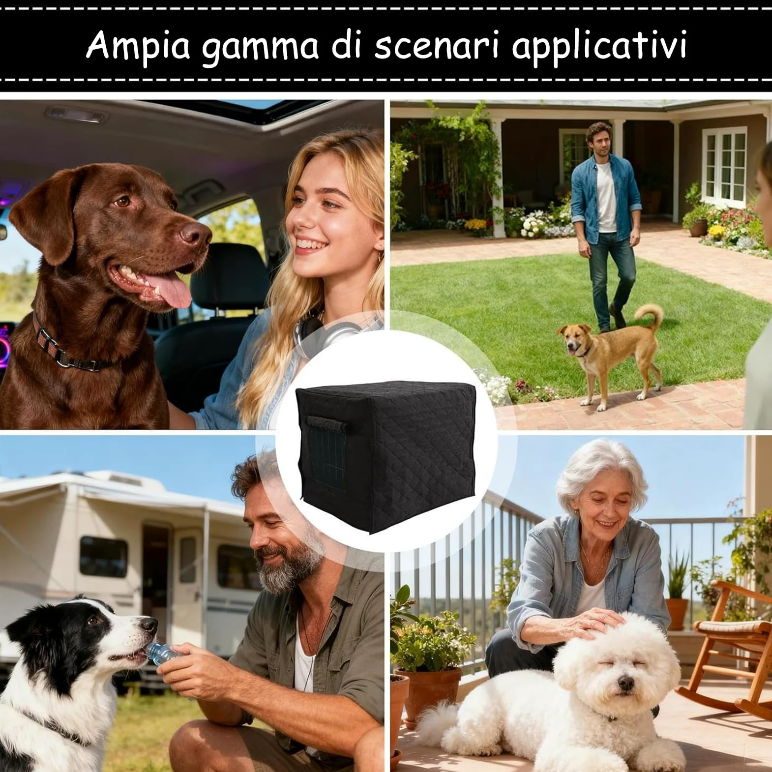 Generico Coperture Per Cucce E Gabbie Per Cani | Isolata Termicamente E Ventilata Con La Privacy,Copertura Impermeabile Per Gabbia,Per L Inverno All Aperto Il Patio Il Campeggio La Casa E Cucciolo