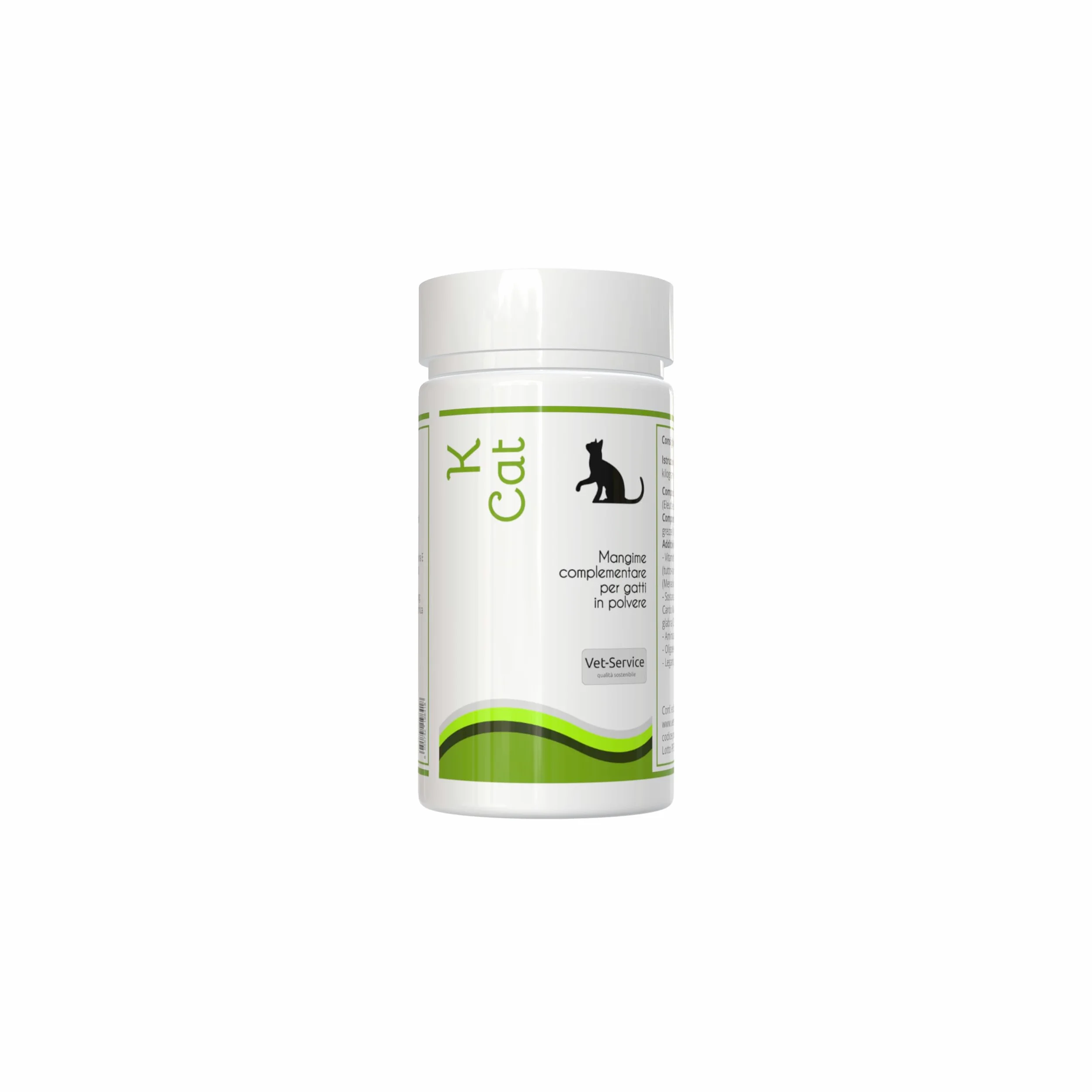 K-Cat | 120 grammi | Vitamina K | Integratore per gatti in polvere | Difesa contro il veleno per topi