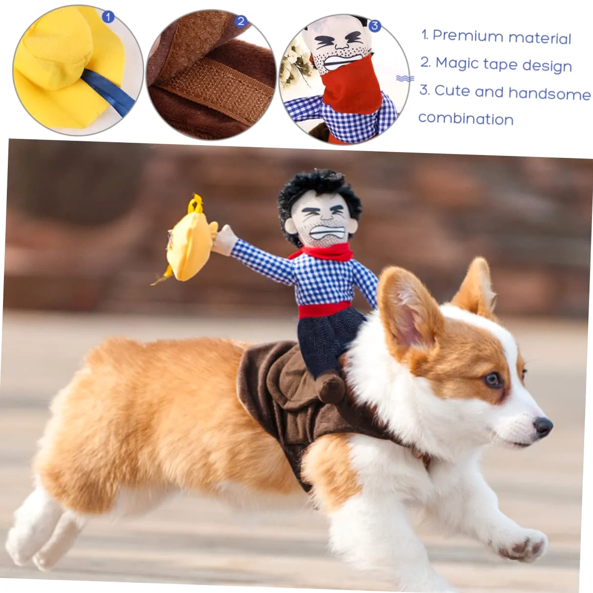 Didiseaon 2 Pz abbigliamento cane vestitino cane costume da compagnia pigiama per cuccioli tuta da cavaliere per animali domestici abbigliamento per animali domestici il cane