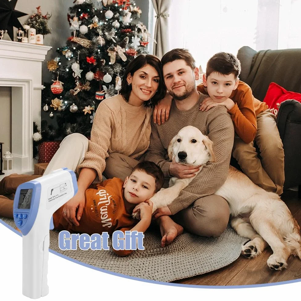 Termometro Veterinario, Display a LED Elettronico Per Animali da Compagnia Per Cani Termometro a Infrarossi Ad Alta Precisione Medicina Per La Salute del Bestiame Proteggi Bovini Pecore Maiale Cure Ca