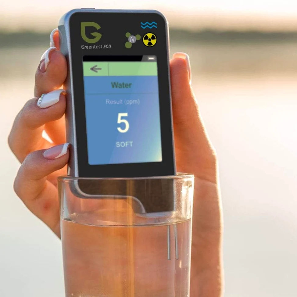 Greentest Eco 5 + contatore di nitrati per pesci Geiger contatore di nitrati per frutta, verdura, carne e acqua TDS tester di radiazione contatore Geiger contatore di radiazioni dosimetro