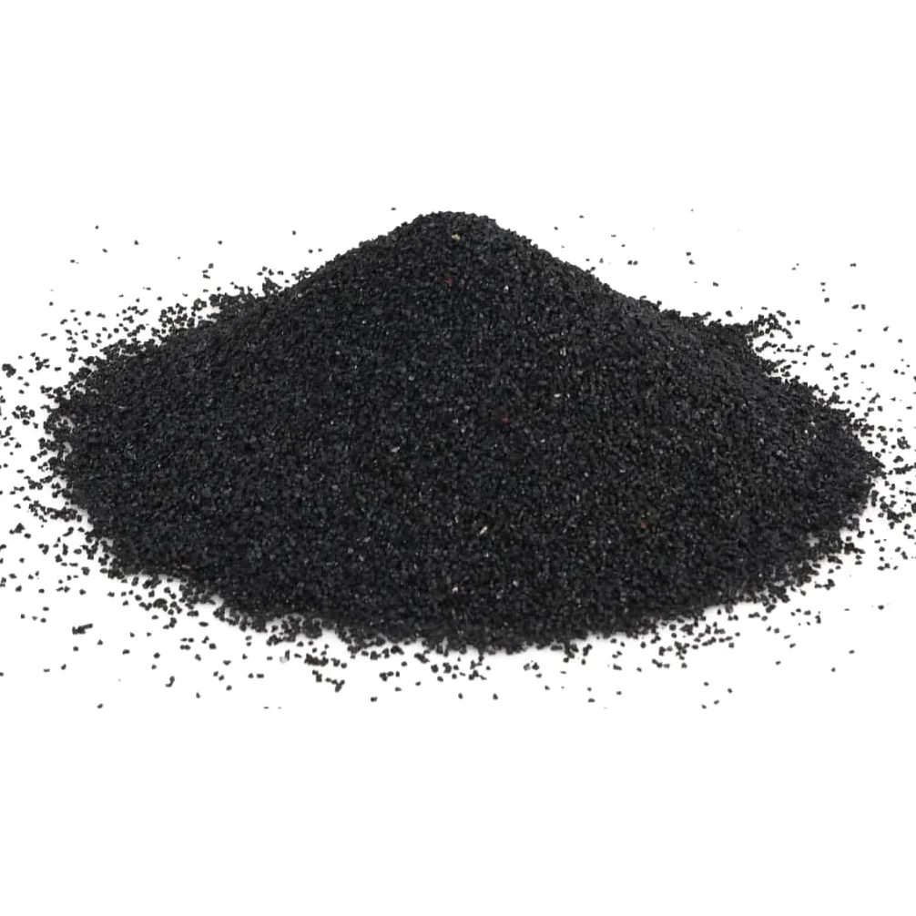 Sabbia per acquario, 10 kg, nero, 0,2-2 mm
