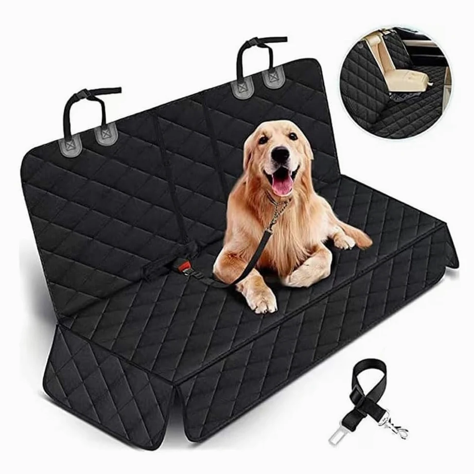 Coprisedile Auto per Cani Telo per Skoda Fabia Monte Carlo,Telo Cane Auto sedili Posteriori Antiscivolo Impermeabile Posteriore Auto Animali Domestici