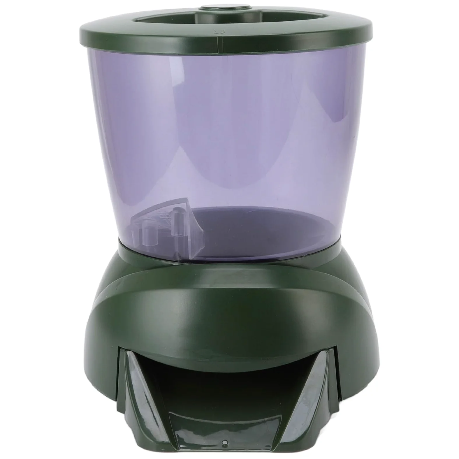 Mangiatoia per Pesci D'acquario da 4,25 Litri, Distributore Automatico di Cibo per Pesci per Acquario per le Vacanze, Display LCD Elettrico Dispenser Automatico di Cibo per Pesci da Laghetto Alimentat