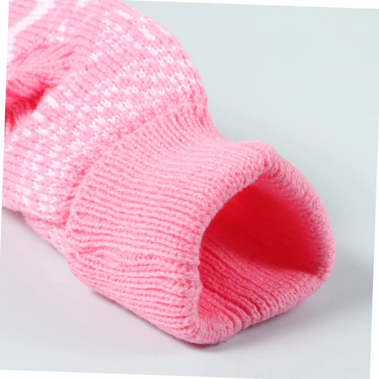BESPORTBLE 3 Pz Maglione Collo Alto Maglioncini Cane Maglioni Cane Maglione di Gatto Costume da per la Festa di Natale Maglione per Cani Vestiti Invernali per Animali Domestici Rosa