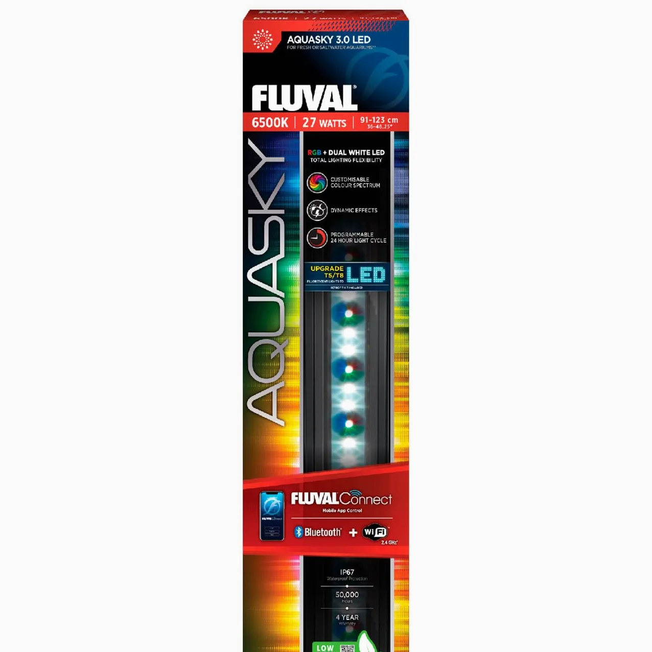 Fluval AquaSky LED 3.0 27 W, 91,4-122,8 cm