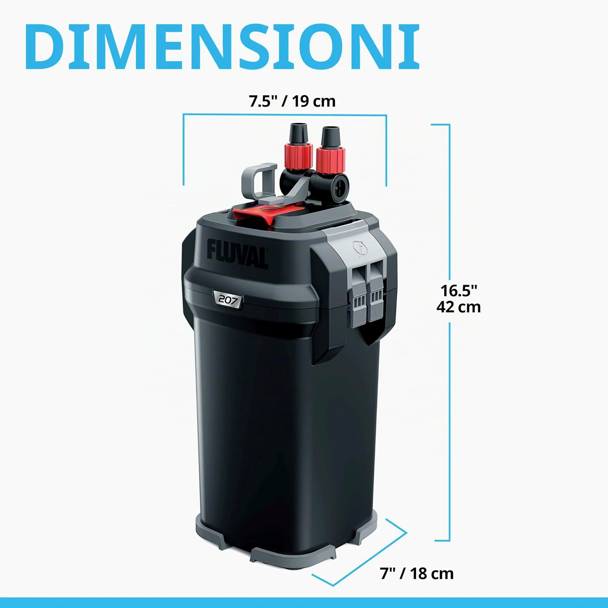 Fluval A444 207 filtro esterno