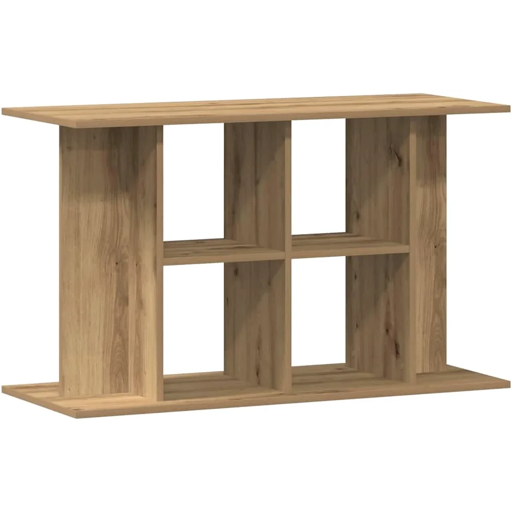 Supporto per acquario a 3 livelli, 100 x 40 x 60 cm, mobile per acquario in legno con contenitore, stabile supporto per acquario per mangime e accessori, design sottile per soggiorno