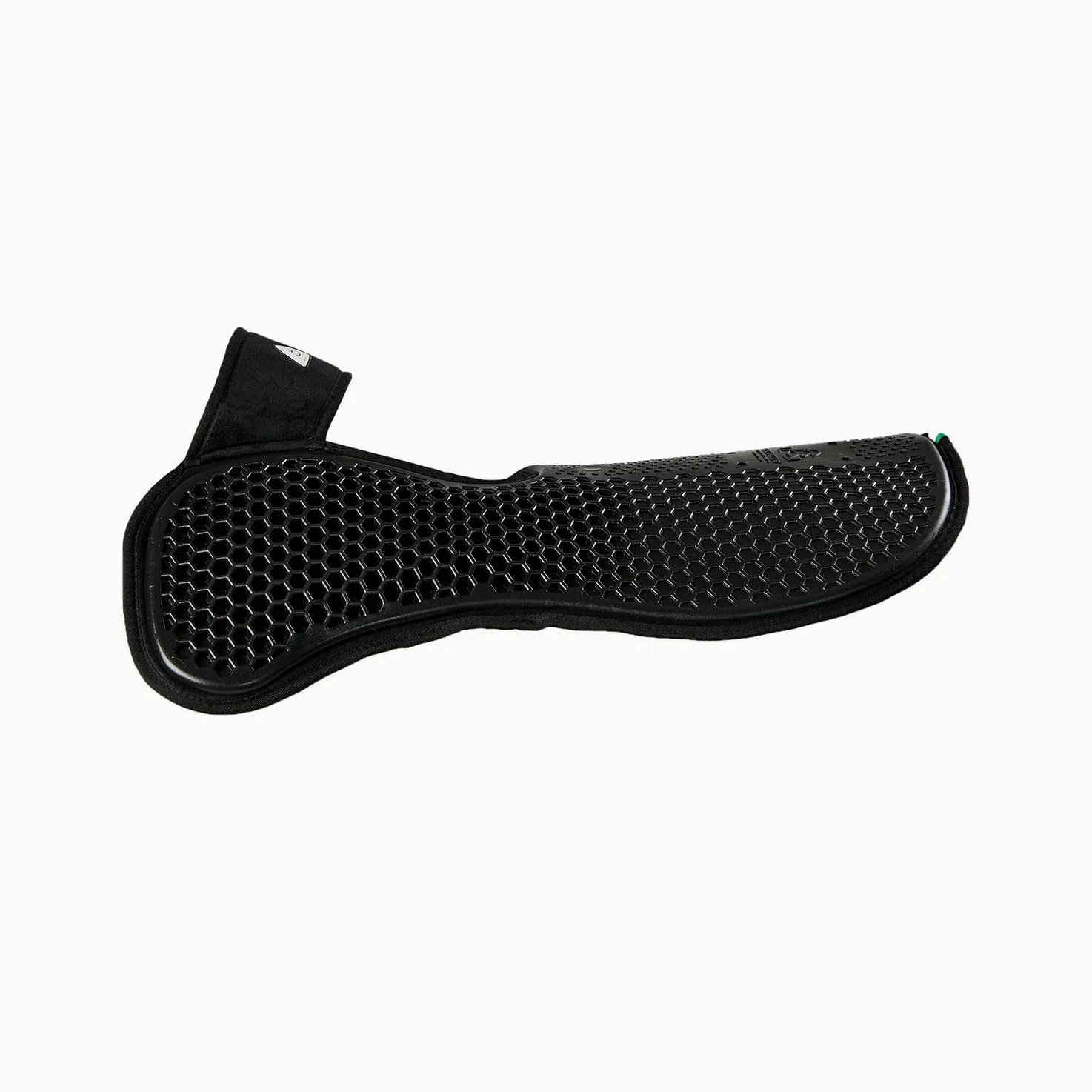 ACAVALLO SALVAGARRESE FREE HEXA GEL 1/2 PAD E ALZATA ANTERIORE CON MICROPILE CAVALLO EQUITAZIONE ALZAPALETTA (NERO)