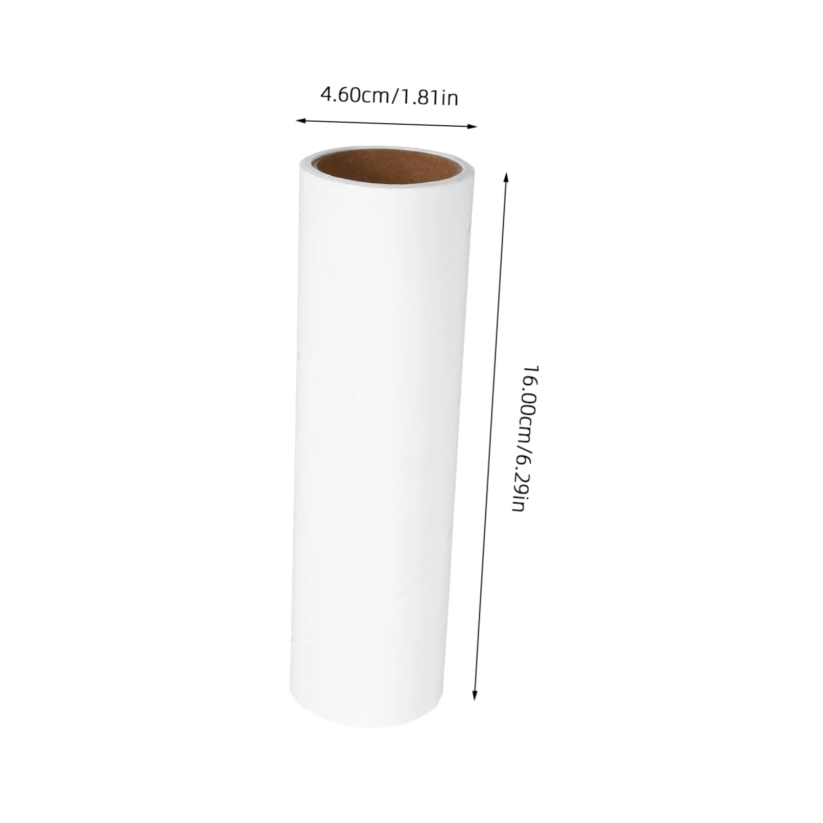 Ricariche Rullo Leva Pelucchi Bianco 10 Pezzi Carta 50 Fogli | Adesivo Extra, Riutilizzabile, per Mobili e Sedili Auto, 38mm Interno, 16cm