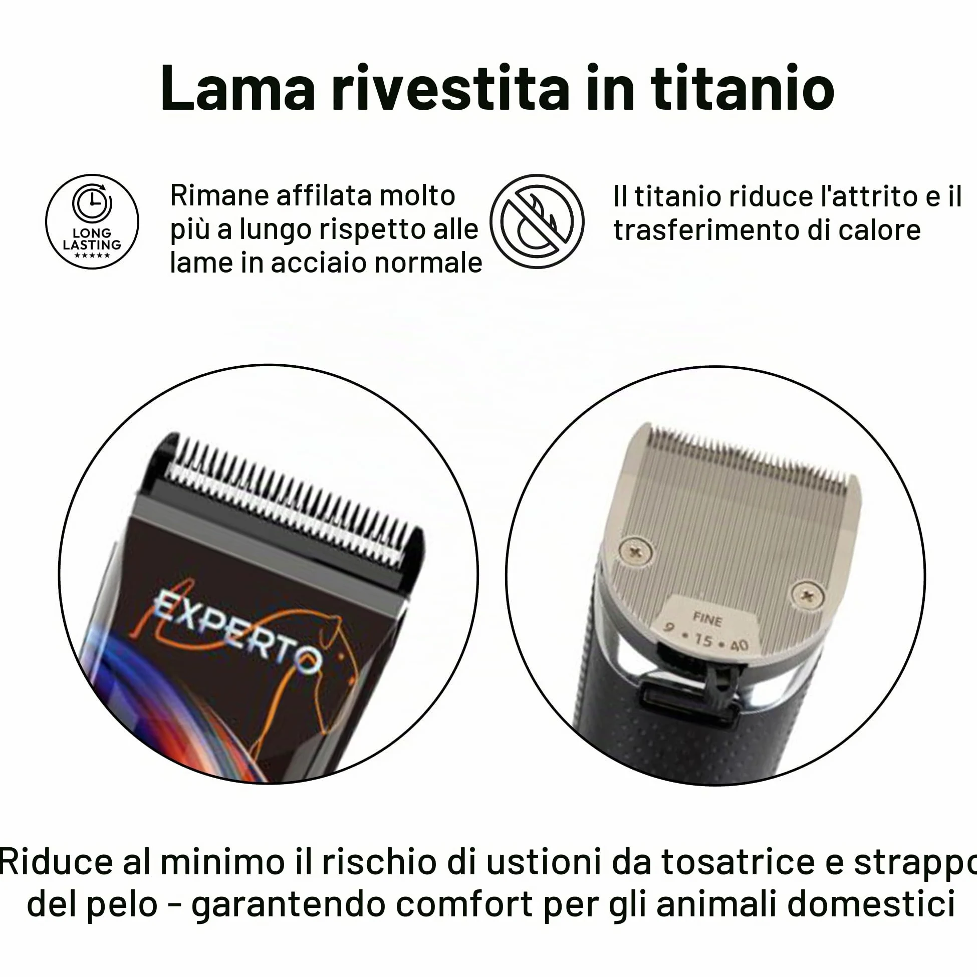 Show Tech Experto Tosatrice Professionale per Cani – Cordless con 5 Velocità (5000–7000 giri/min) – Lama in Ceramica con Rivestimento in Titanio – Display LCD, USB, Silenziosa – 0,25–2 mm