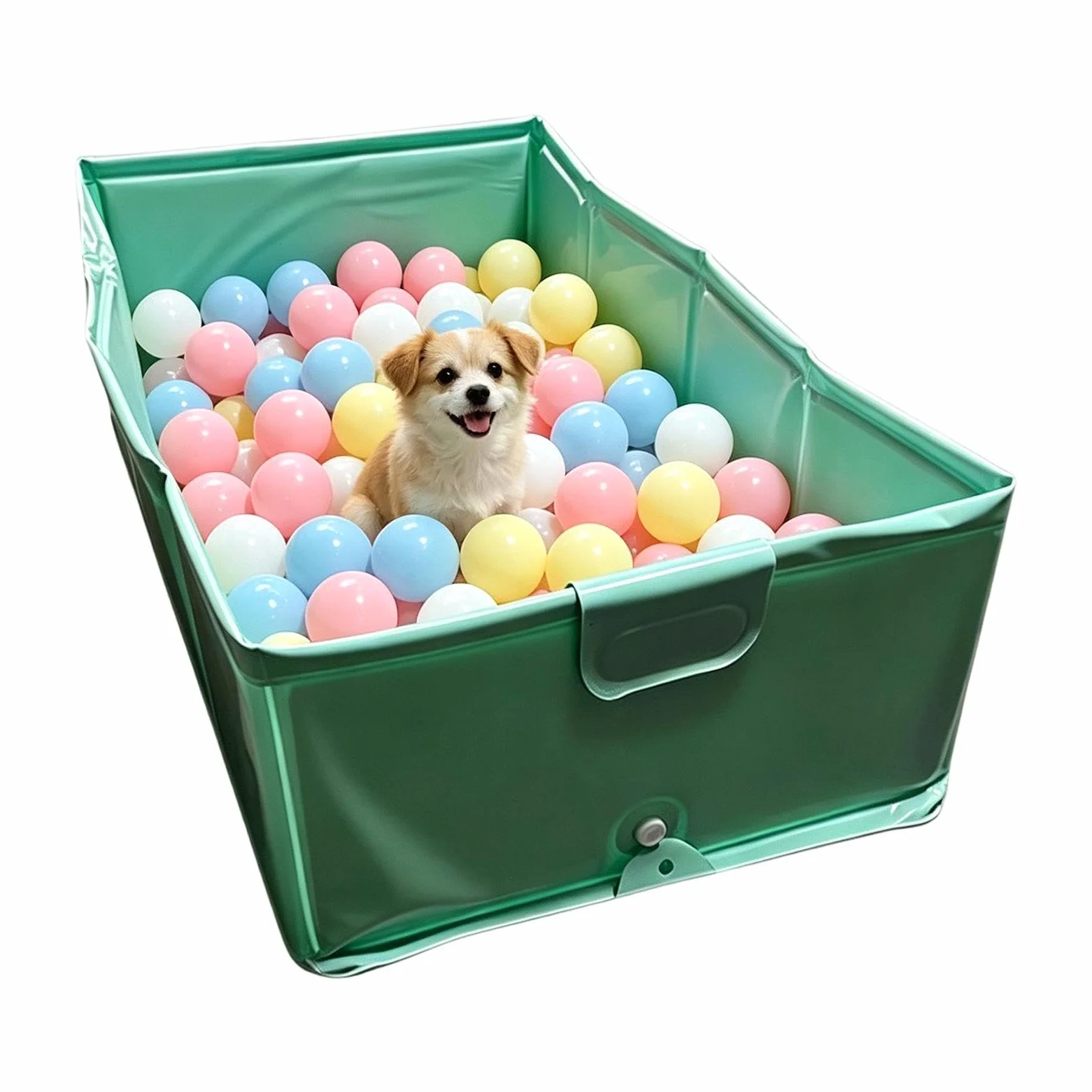Piscina Pieghevole Cani Vasca Gatti Pieghevole e Antiscivolo | 80 x 40 x 20 cm Vasche per Cani per il Bagnetto Adatta A Gatti Spazio Giochi Esterno Giardino Cortile Casa