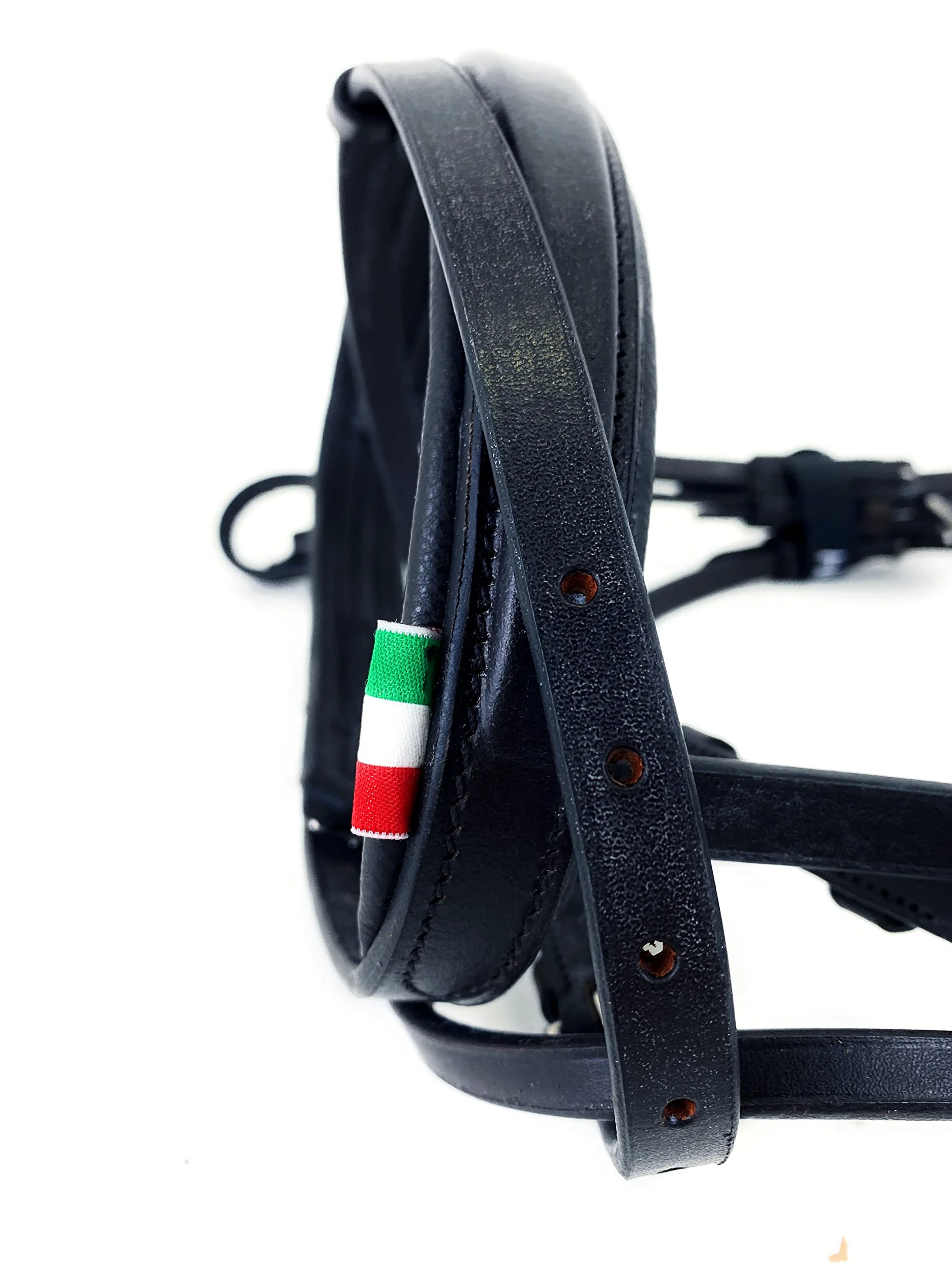 Horses Briglia Cuoio Snaffle, Briglia di qualità, Finimento Indispensabile per la Conduzione del Cavallo