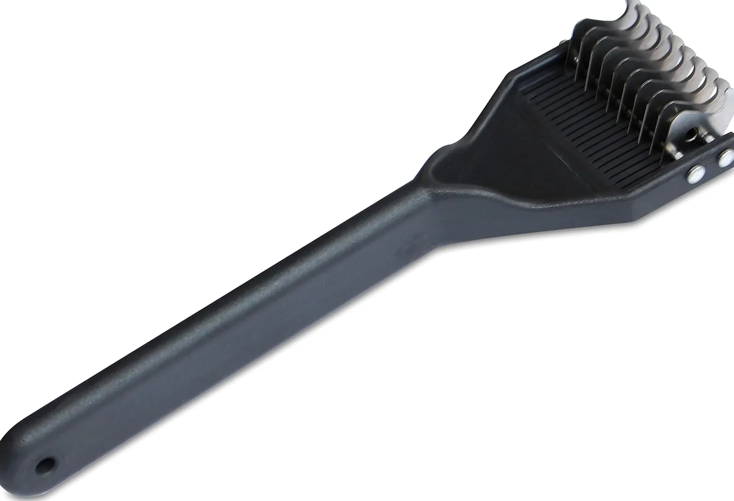 Mars Coat King Dematting - Rastrello spogliarellista per Cani e Gatti, in Acciaio Inox, con Manico in plastica, Prodotto in Germania, 10 Lame Medie