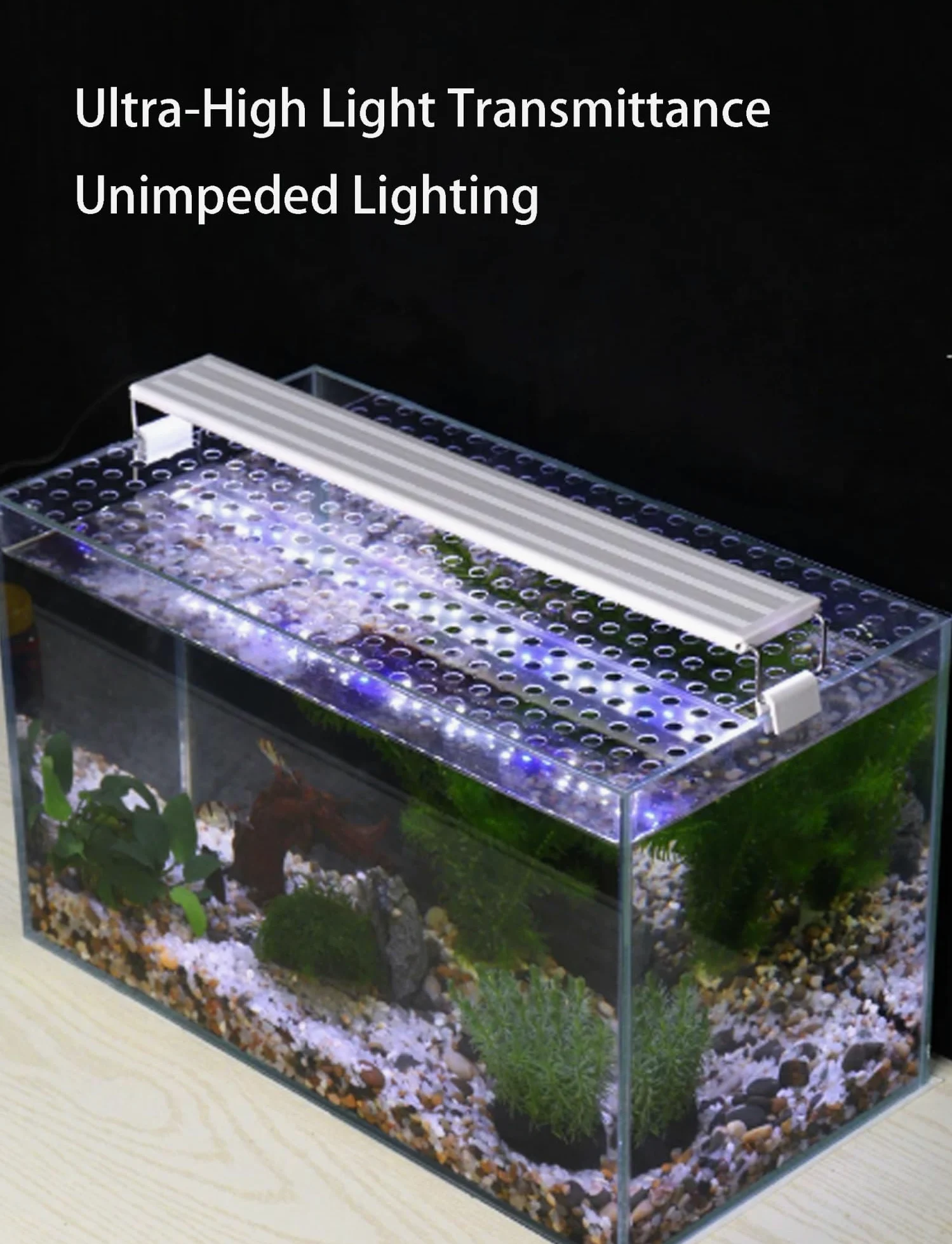 Generico Coperchio Trasparente per Acquario – Coperchi in policarbonato Personalizzabili – Coperchi Anti-Salto per acquari Aperti(100X30cm/39.4X11.8in)
