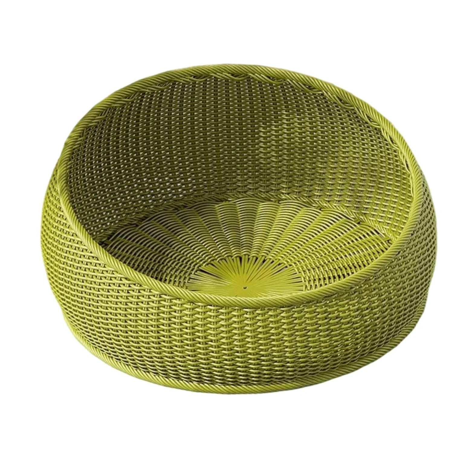 Cuccia per Gatti, PE, Brandina Gatti Rattan, Accessori per Animali Domestici, Lavabile, Protezione per Mobili, Riposo, Leggera, Adatta a Tutte Le Stagioni, Verde