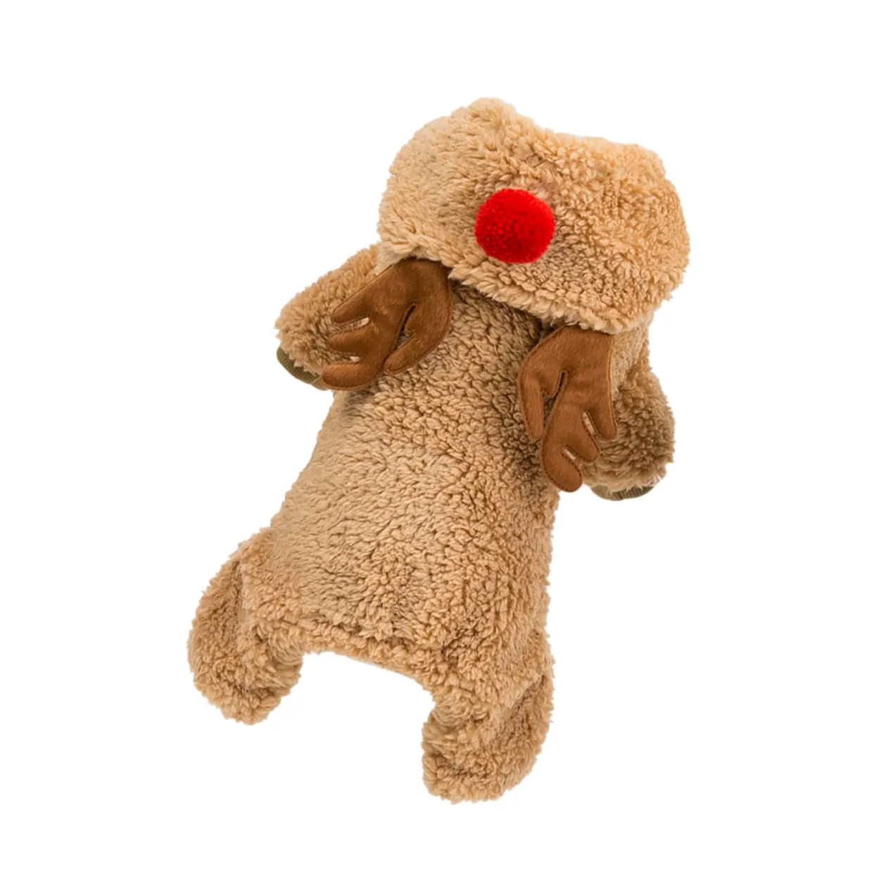 Angoily 2 Pezzi di Gilet per Cani A Forma di Cervo Natalizio in Morbido Cotone Caldo E Confortevole per Occasioni Speciali E Opportunità Fotografiche