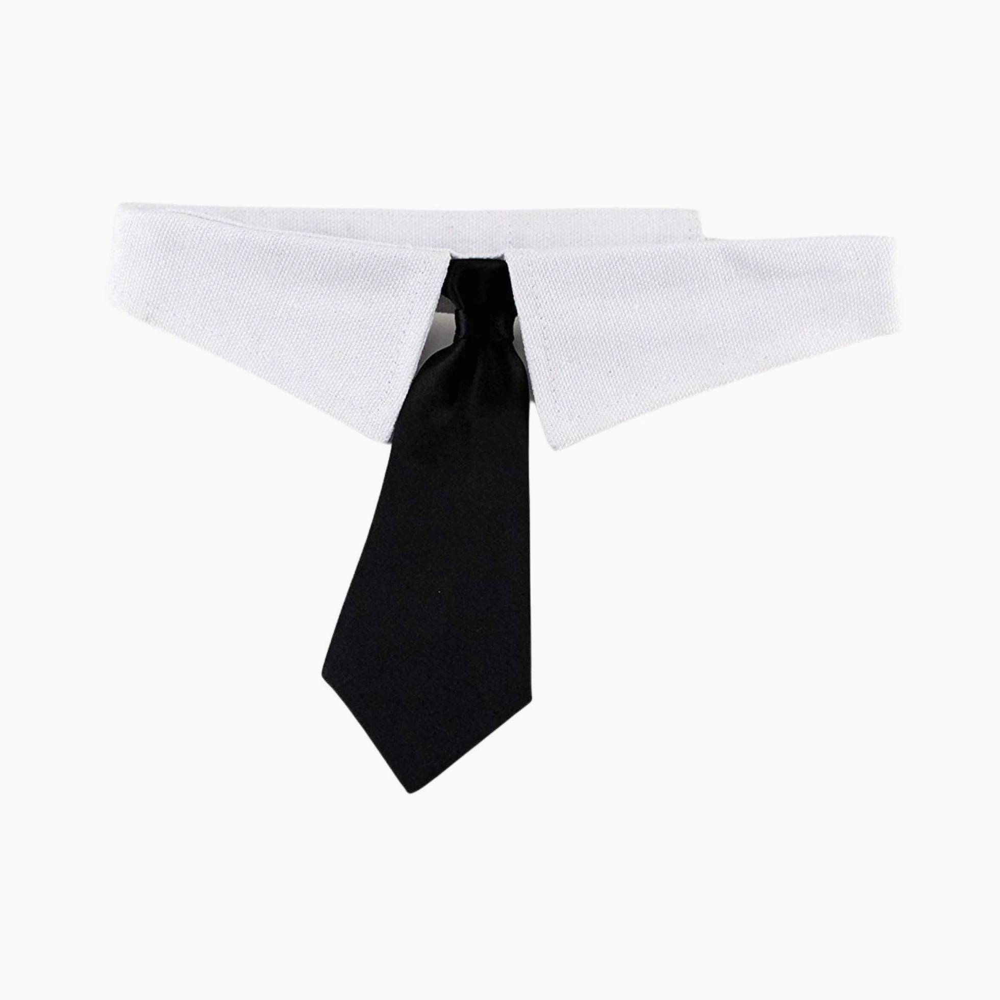 Midlee Cravatta per cani formale nera con collo da 48,3-58,4 cm (XL)