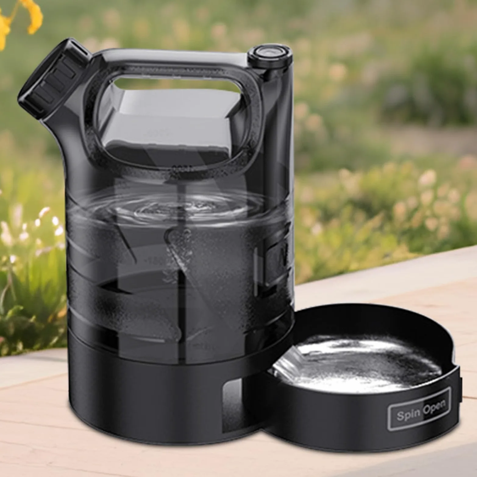 Borraccia Portatile Per Cani Dispenser Acqua Per Cani Da Passeggio | Bottiglia Antigoccia per Cane per Spiaggia, Campeggio e Viaggio