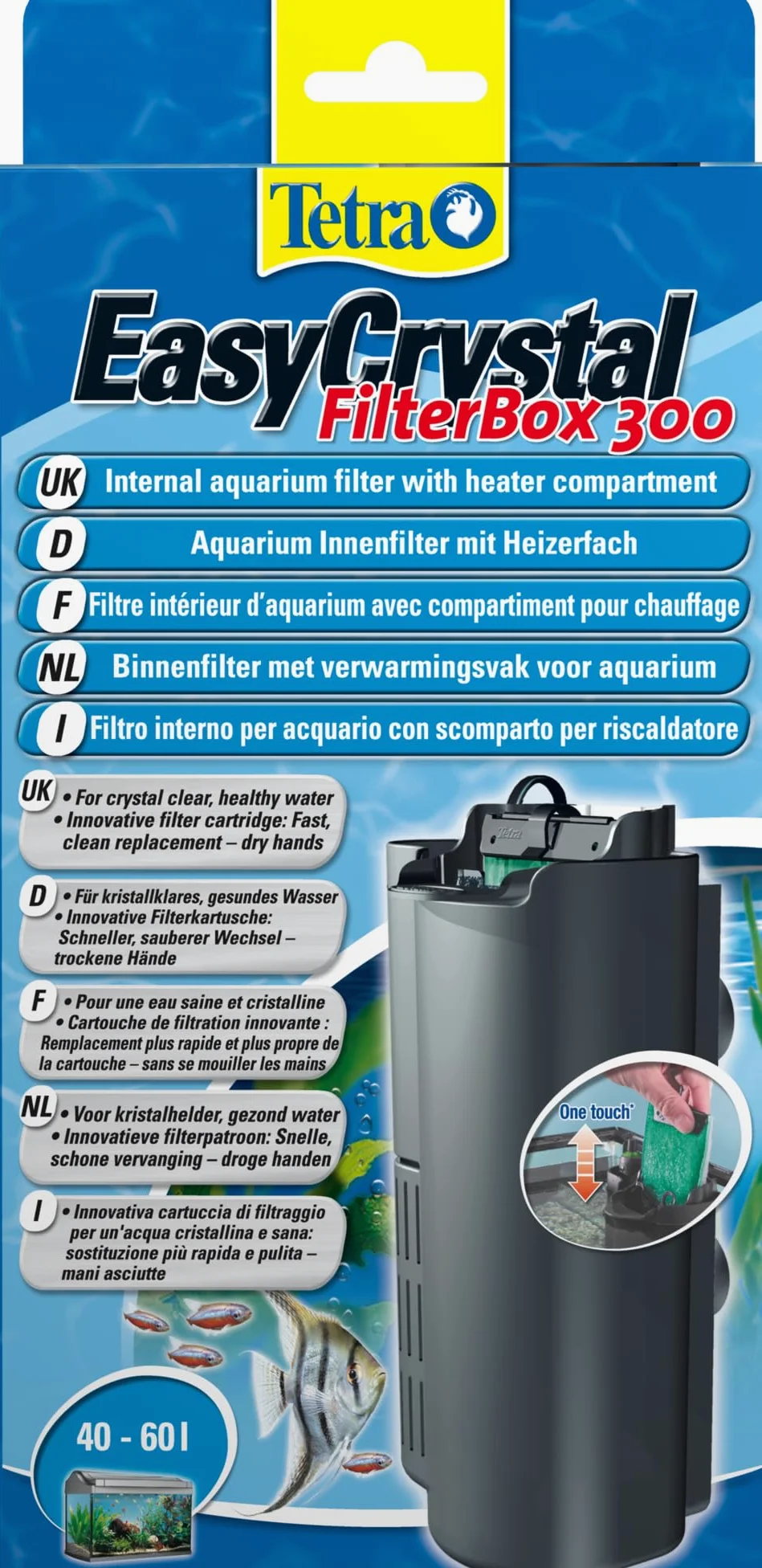 Tetra Easycrystal Filterbox 300, Multicolore, 1 unità, Confezione da 1
