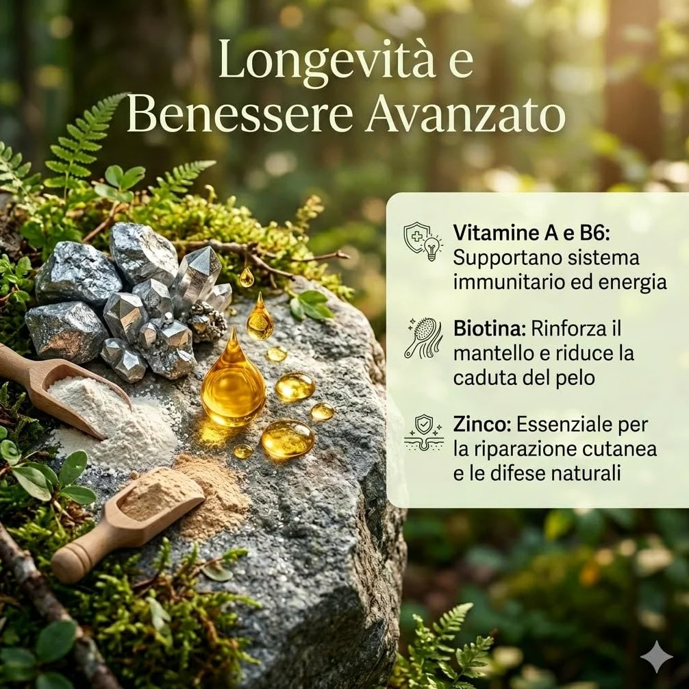 ABIOMAXX Senior Dog – Favorisce il benessere quotidiano del cane anziano – (60 compresse)
