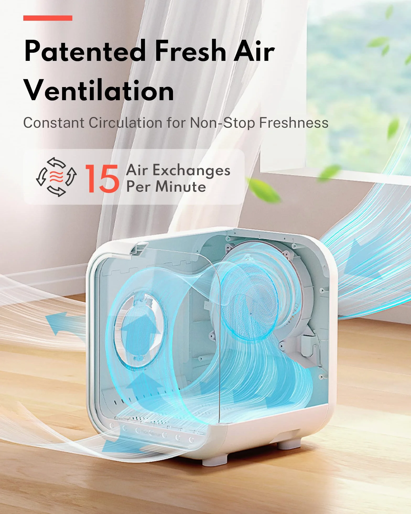 HomeRunPet Scatola Asciuga per Gatti e Cani di Piccola Taglia, 360° Efficiente Asciugatrice Automatica e Silenziosa con Controllo Intelligente della Temperatura (50L Drybo Plus Phon per Cani)