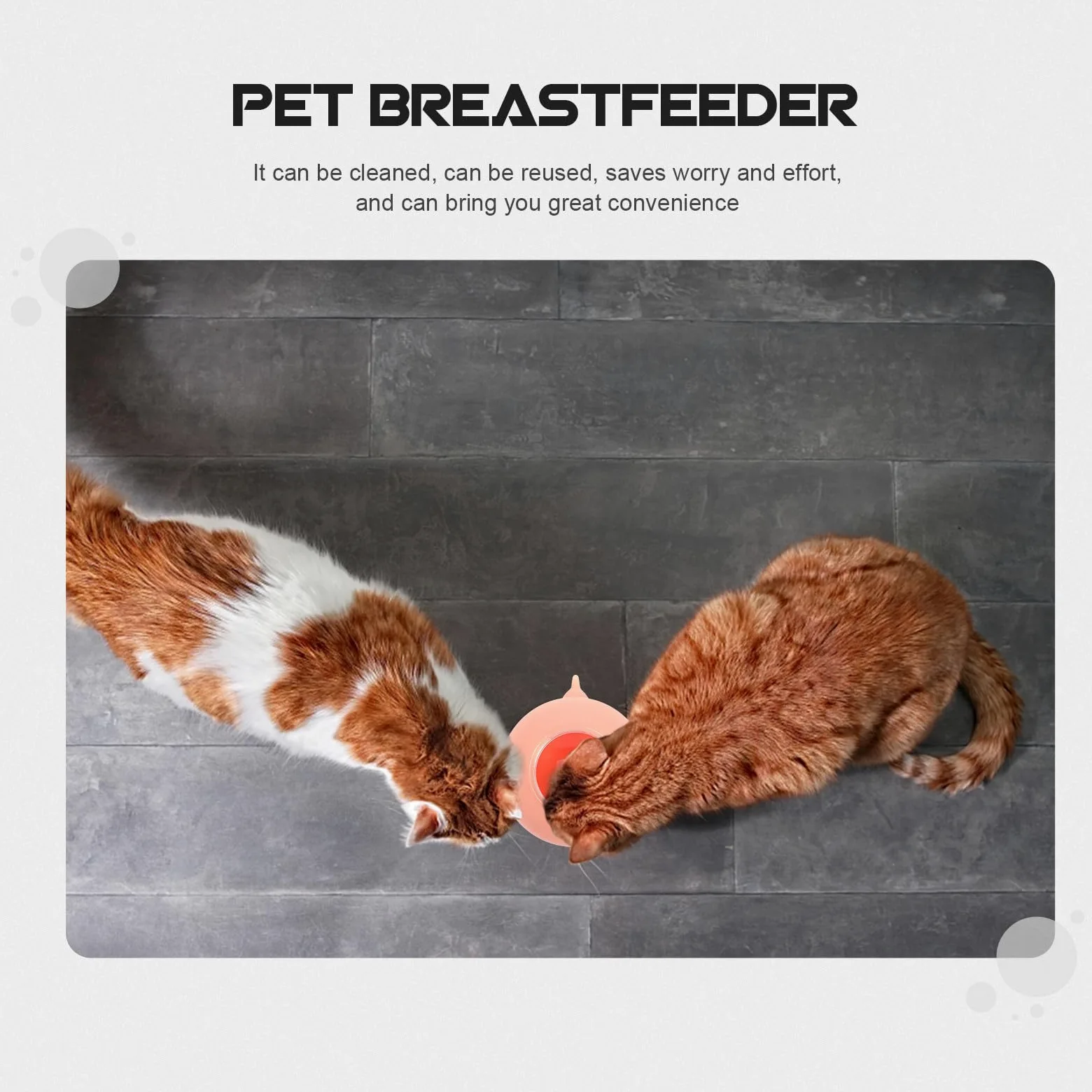 Alasum Biberon in Silicone per Cuccioli Piccoli Resistente Alte Temperature Non Si Deforma Strumento per Allattamento Animali Domestici per Addestramento