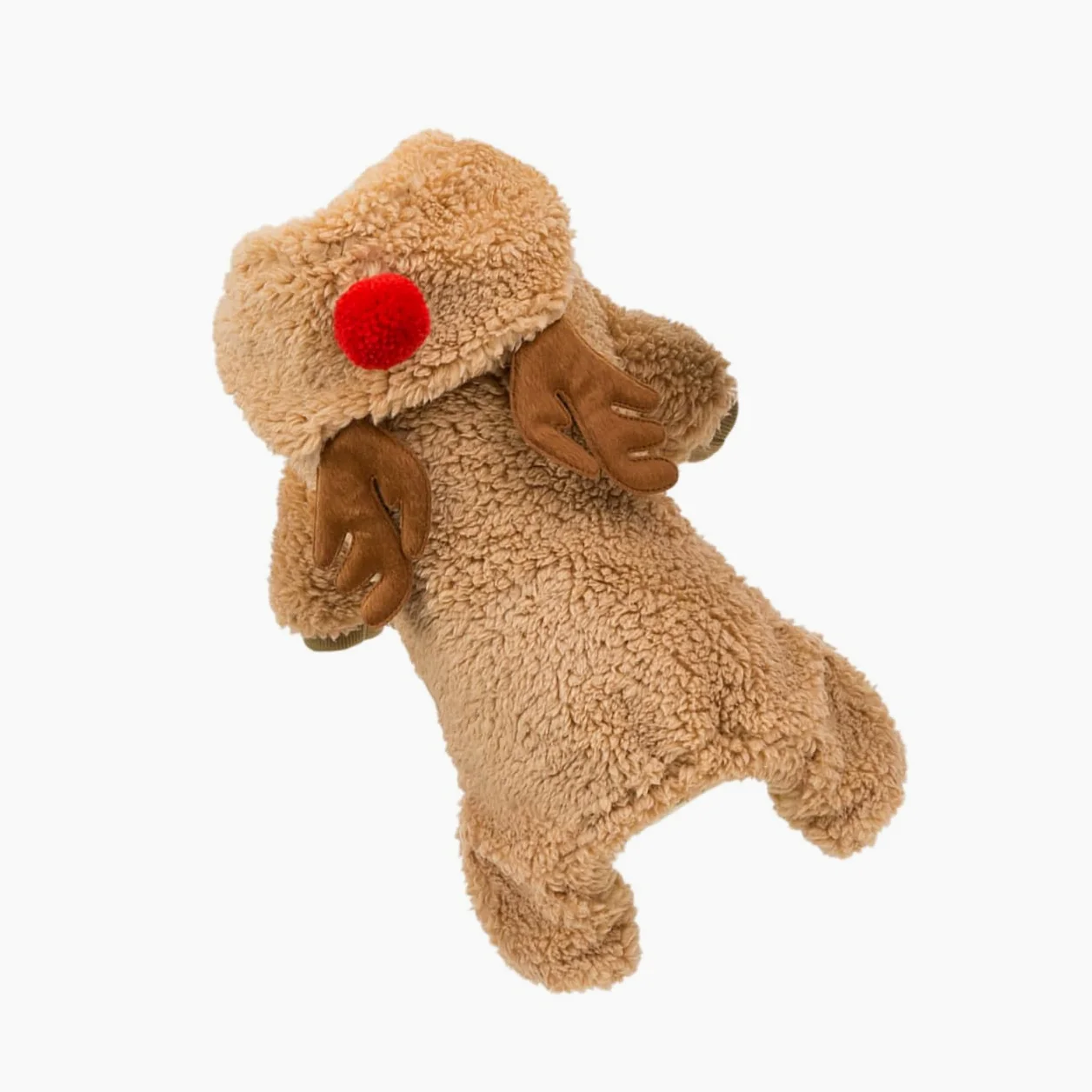 Angoily 2 Pezzi di Gilet per Cani A Forma di Cervo Natalizio in Morbido Cotone Caldo E Confortevole per Occasioni Speciali E Opportunità Fotografiche
