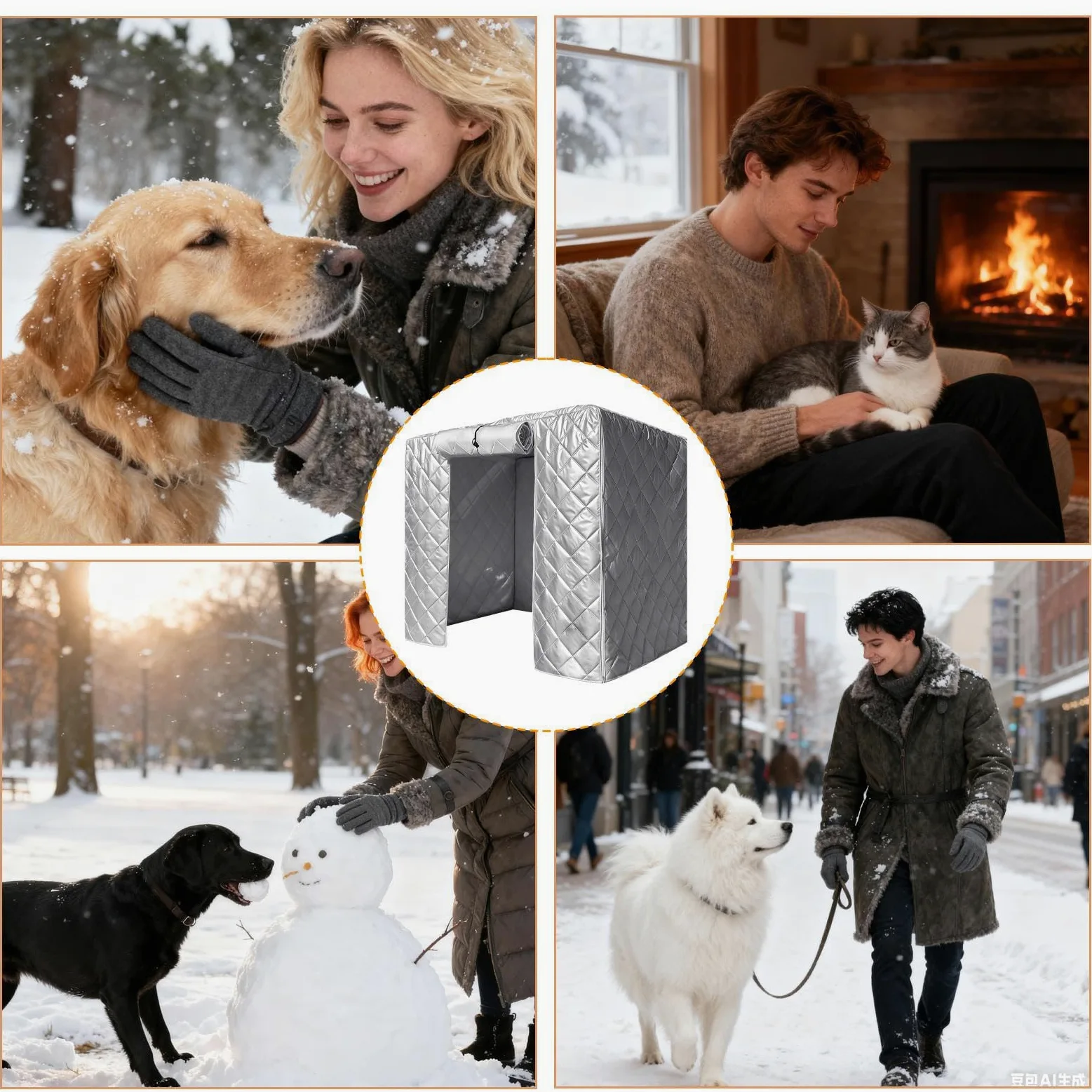 Copertura Gabbia Per Cani Protettivi Antirumore E Antipioggia Per Animali | Coperture Per Gabbie Per Cani Per Esterno Giardino Terrazza Cortile Balcone