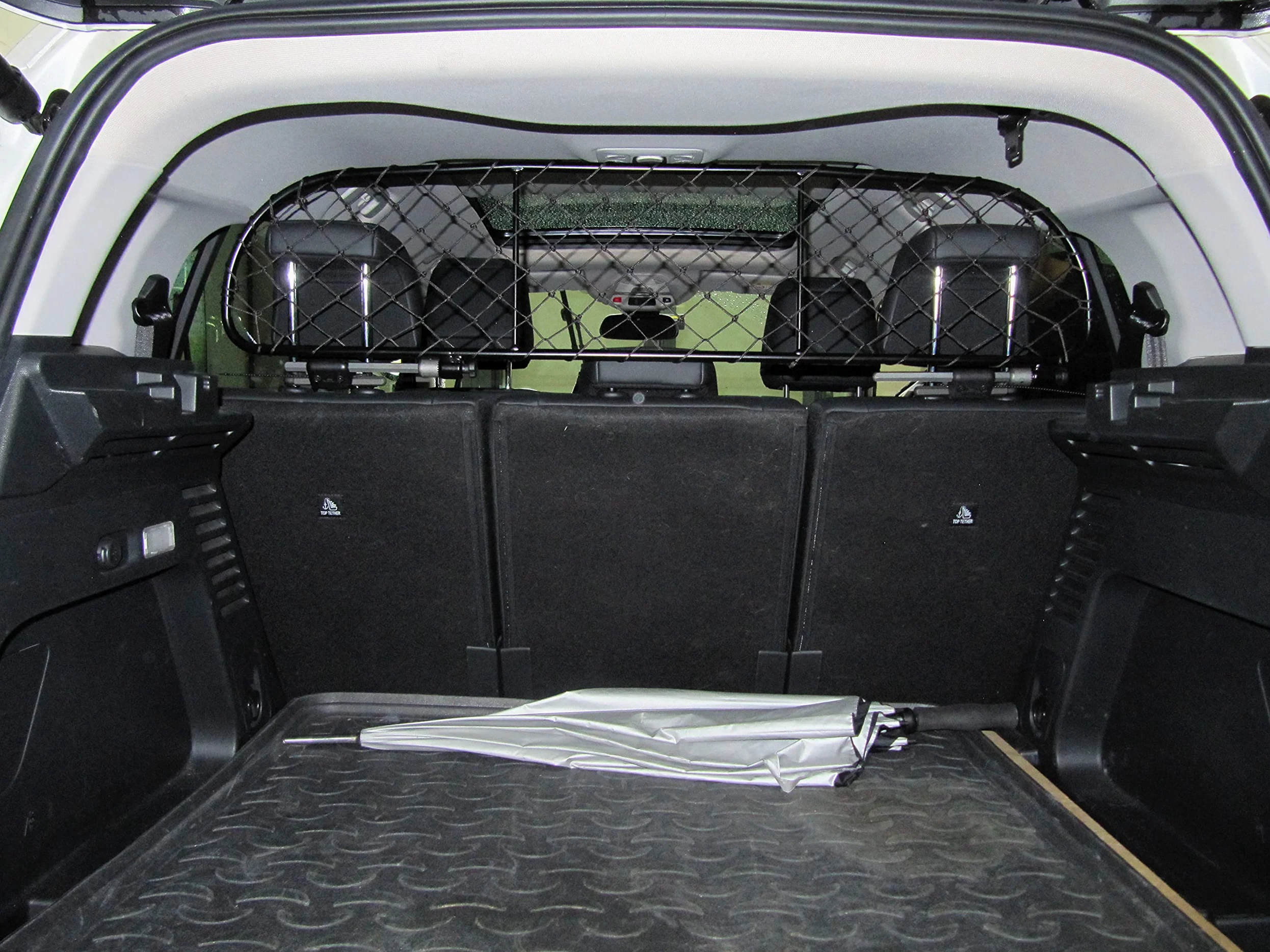 ERGOTECH Divisorio Griglia Rete Divisoria per Citroen C5 Aircross (2018-2025) RDA65-S8, per Trasporto Cani e Bagagli