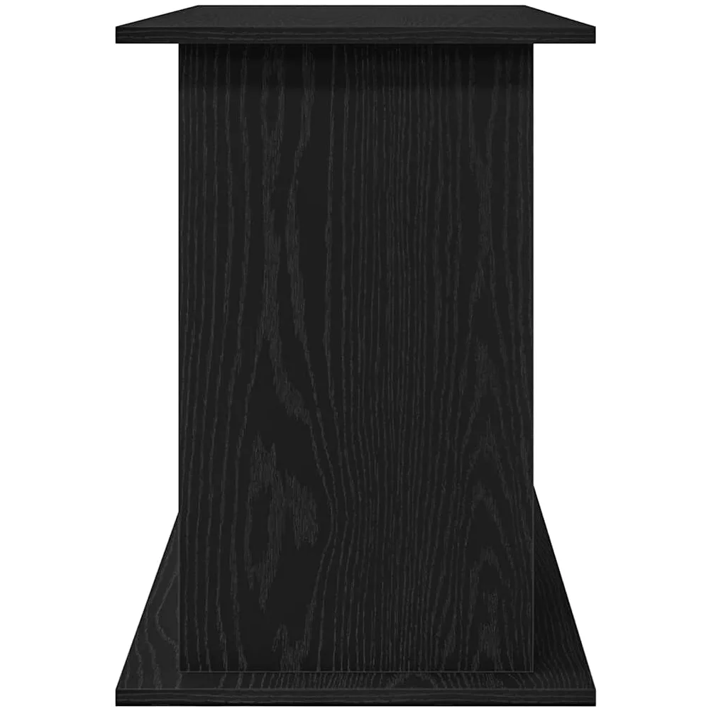 vidaXL Supporto Acquario 101x41x58 cm Legno Multistrato Rovere Nero, Mobile per Acquario, unità per Acquario, mensola per Acquario, Base per Acquario