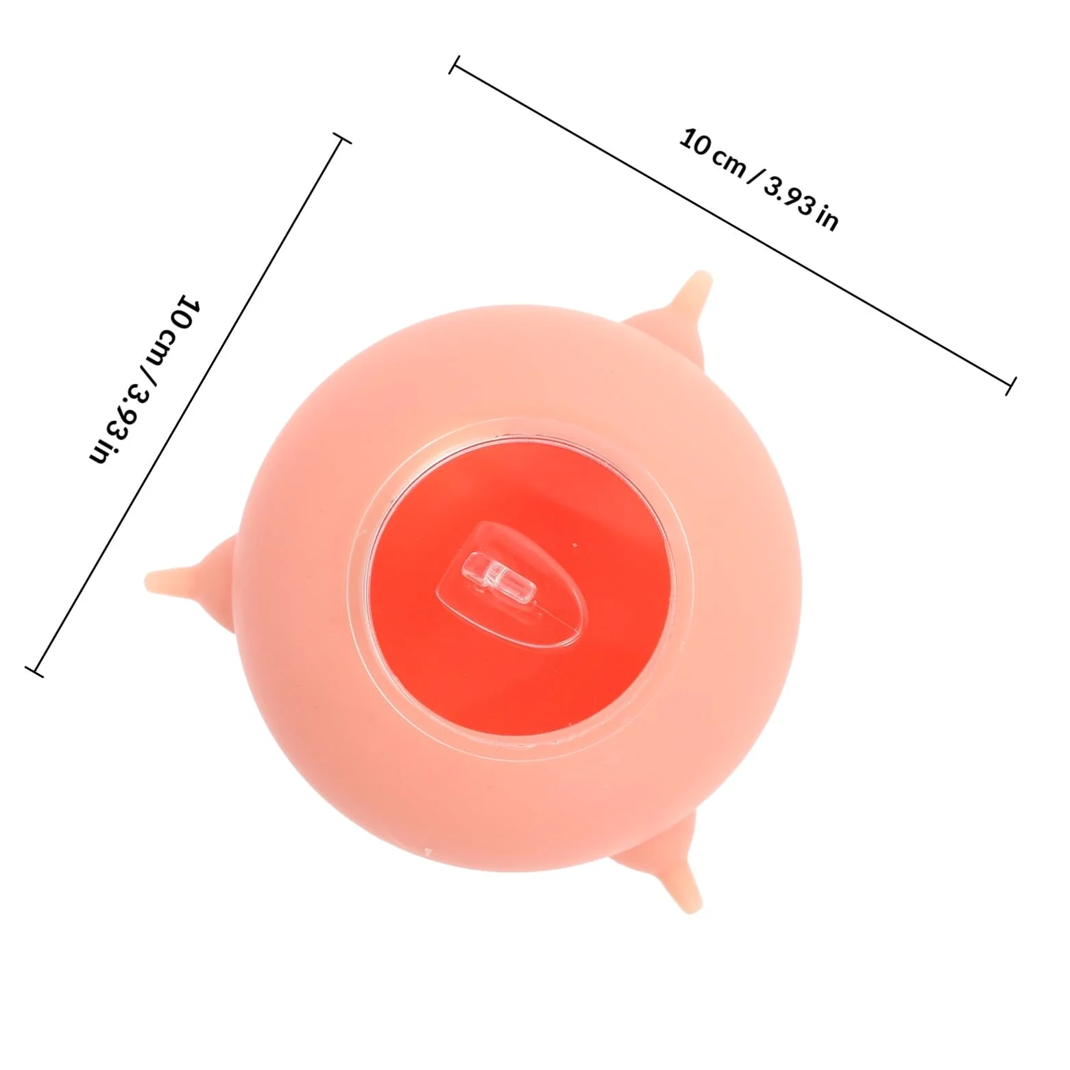 PartyKindom Strumento Biberon per Alimentazione Cuccioli Leggero in Silicone e Facile da Pulire Rosa per Piccoli Animali Domestici per Addestramento Pet