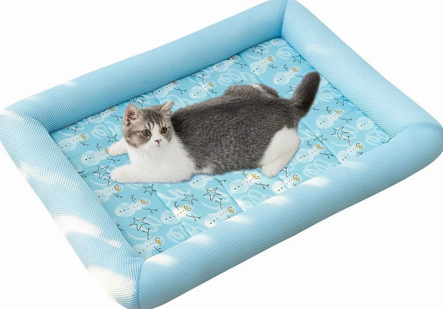 Tappetino Rinfrescante For Pipì Lavabile For Cani E Gatti, Materassino Estivo For Cani E Gatti, Materassino Autoraffreddante In Seta Ghiacciata, Grande Tappetino For Pipì Non Tossico For Cani, Cucciol