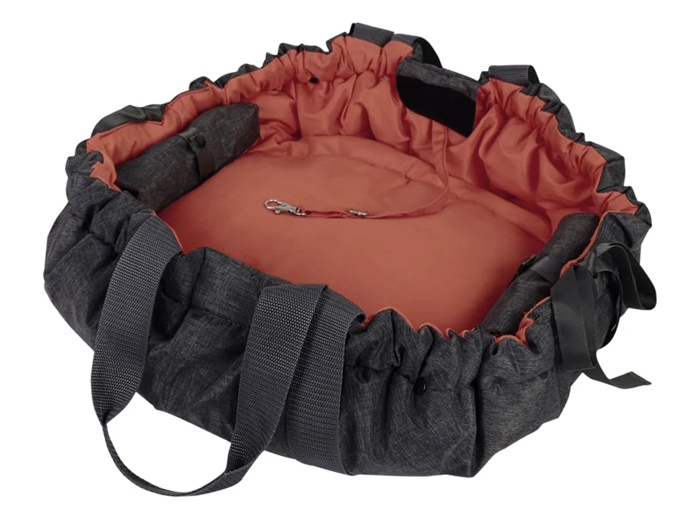 Nobby Borsa Shelly, Grigio-Terracota, 69 x 81 x 3 cm