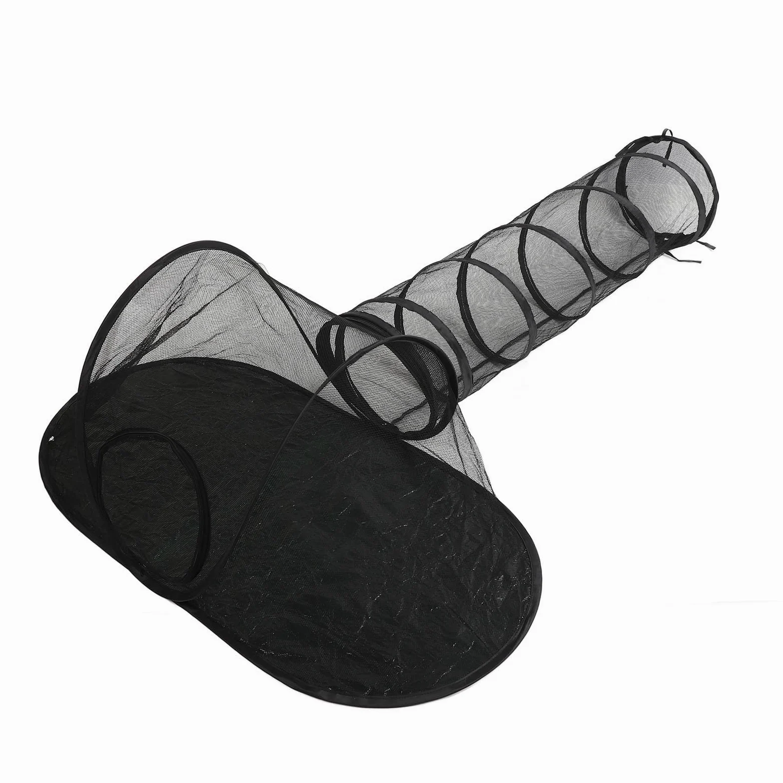 Recinti per Gatti da Esterno, Tenda per Animali Pieghevole Portatile con Tunnel, Tessuto Oxford e Rete, Box Perfetto per Gatti e Piccoli Animali 46,1 X 23,6 X 19,7 Pollici