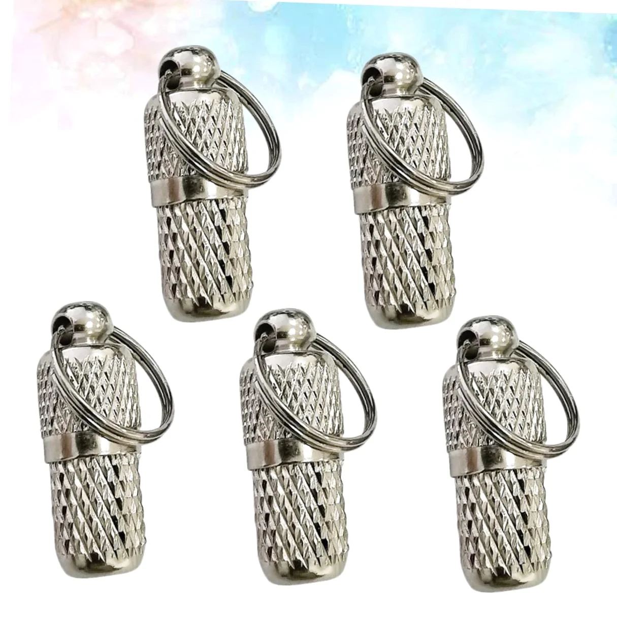 BESPORTBLE 100pezzi Medaglietta Colorata Per Collare Animali Domestici Ciondolo Argento Con Piastrina Identificativa Per Animali Domestici