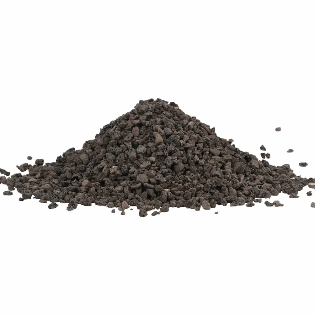 Ciottoli di basalto, 25 kg, nero, 5-8 mm, substrato decorativo per acquari, piante acquatiche, substrato per acqua dolce e acqua di mare