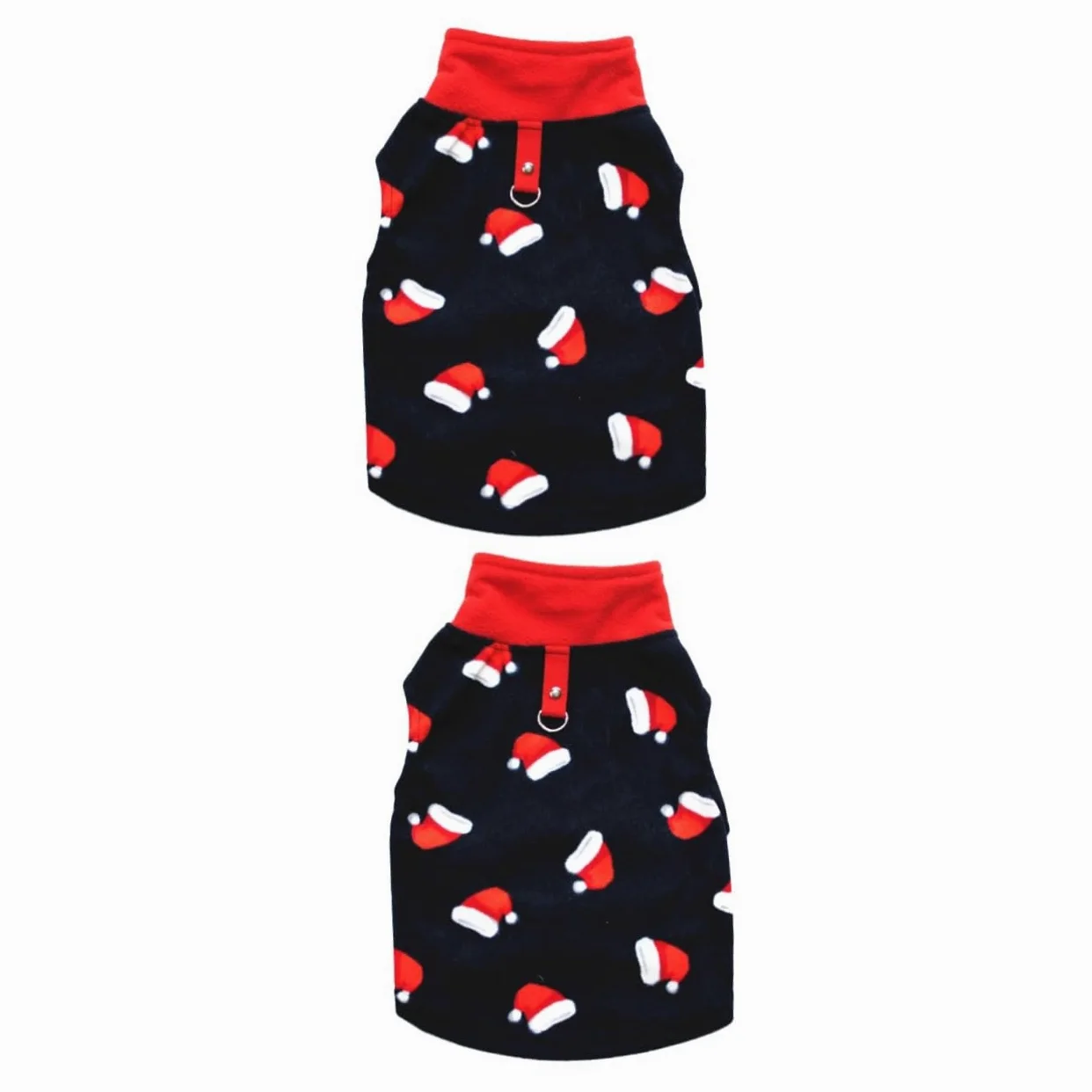 HMJGDHX 2 Pezzi Prodotti per Animali Domestici Vestiti Caldi per Cani Bomboniere Natalizie per Cani Vestiti Natalizi per Animali Domestici Maglione per Cani Renna di Natale per Animali Costume Cosplay