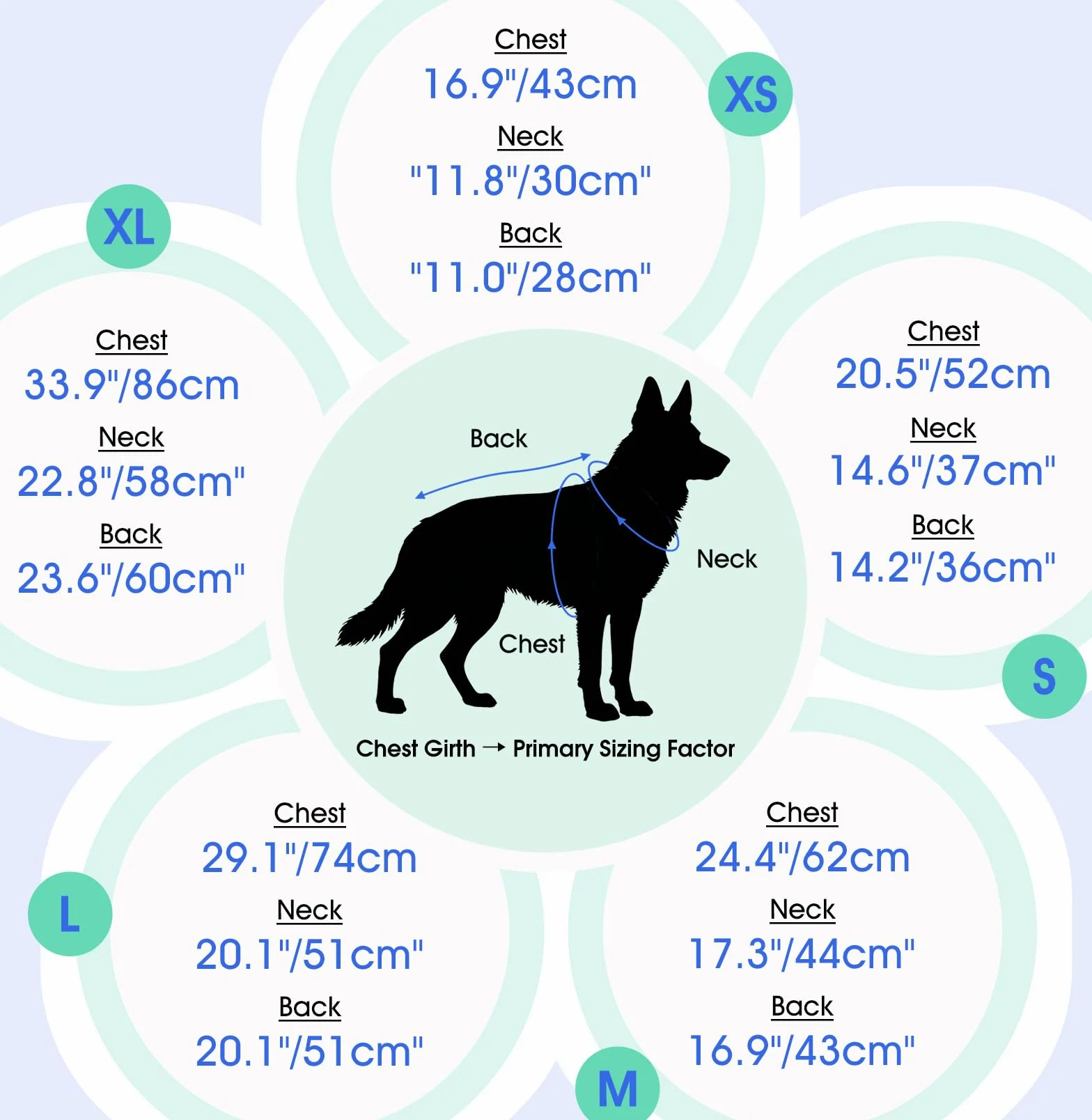 MIGOHI Giacca per alleviare l'ansia del cane, maglia calmante traspirante per cani, morbida maglia a compressione per temporali, fuochi d'artificio, separazione, fascia calmante per l'ansia del cane