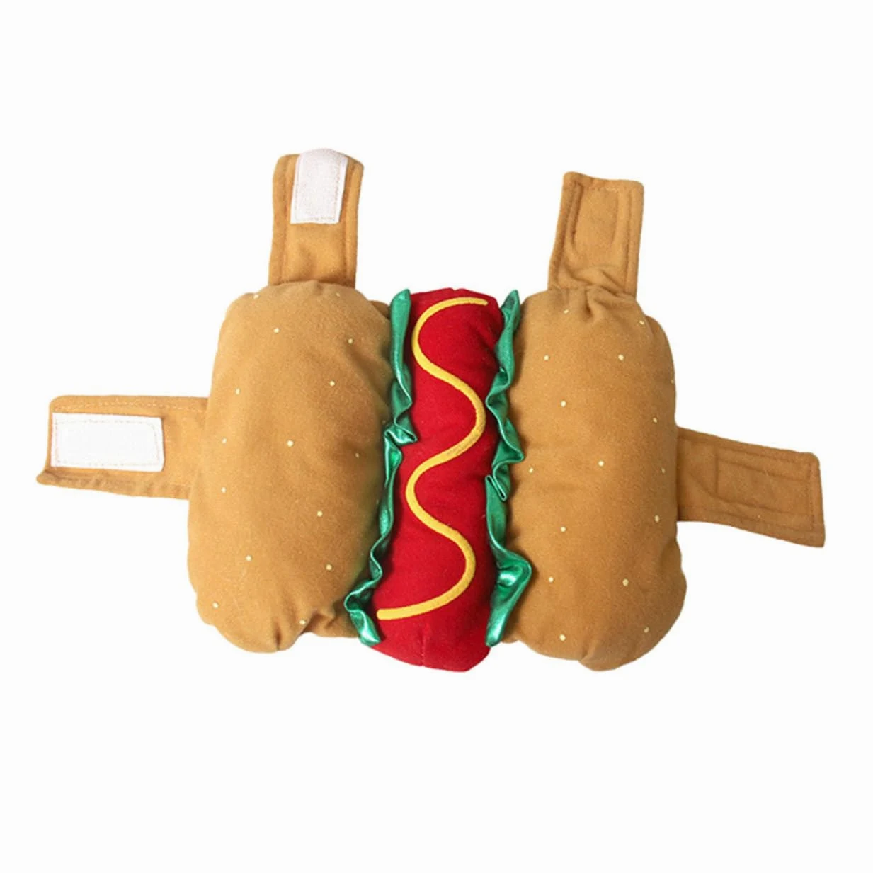INOOMP Indumento Xxl Per Cani E Gatti Abbigliamento Natalizio Costume Da Hot Dog Per Feste Di Halloween