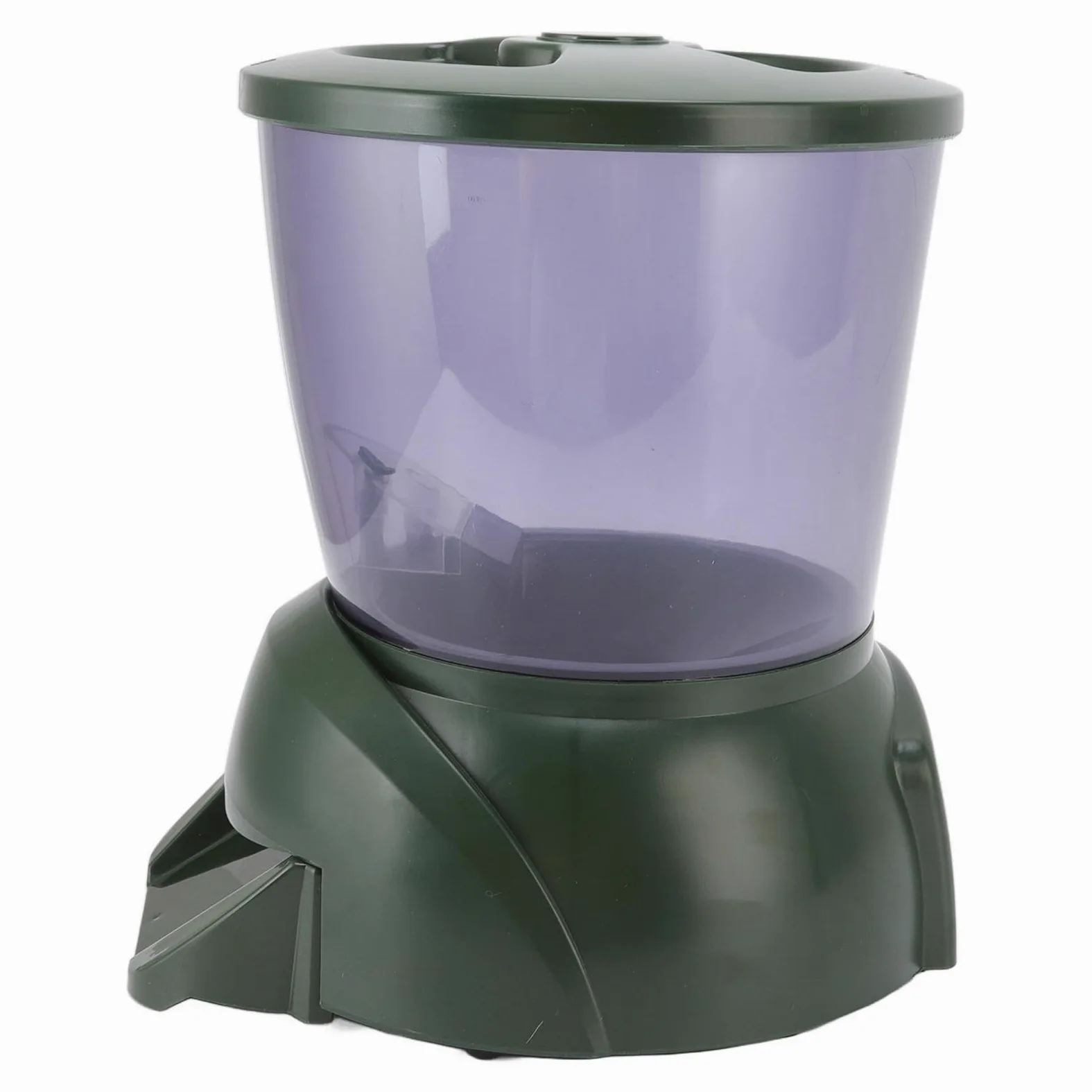 Mangiatoia per Pesci D'acquario da 4,25 Litri, Distributore Automatico di Cibo per Pesci per Acquario per le Vacanze, Display LCD Elettrico Dispenser Automatico di Cibo per Pesci da Laghetto Alimentat