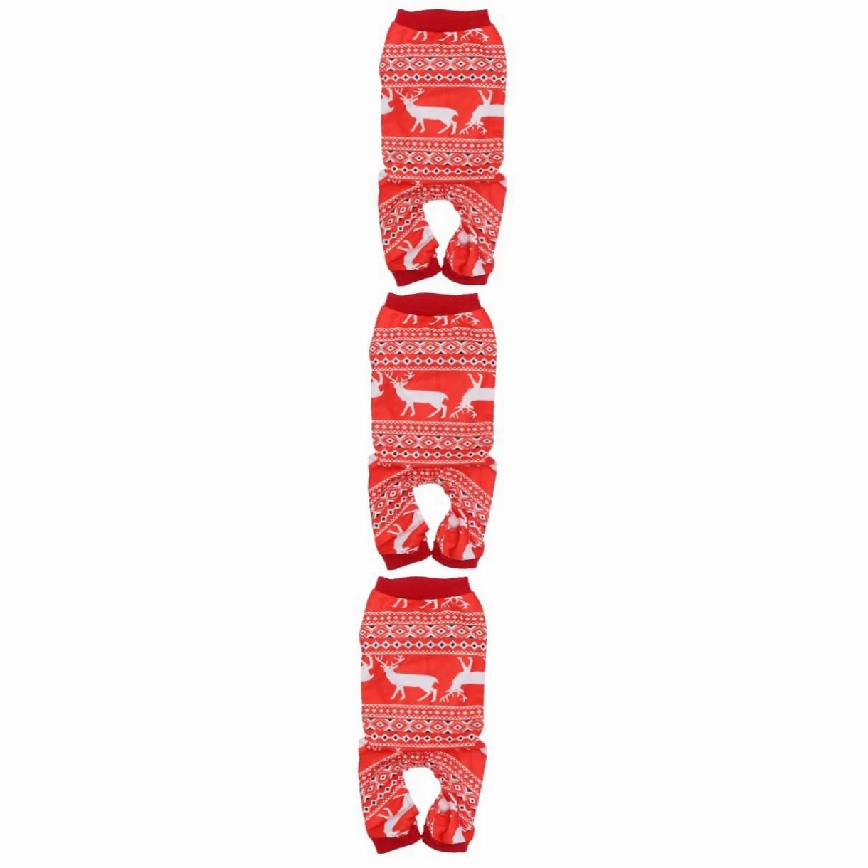 BESPORTBLE 3 Pz Panno Natalizio per Cani Felpa con Cappuccio Canestro da Basket per Uccelli Costume Caldo per Cani Vestiti di Natale Chihuahua Animale Domestico Costumi Natalizi Rosso