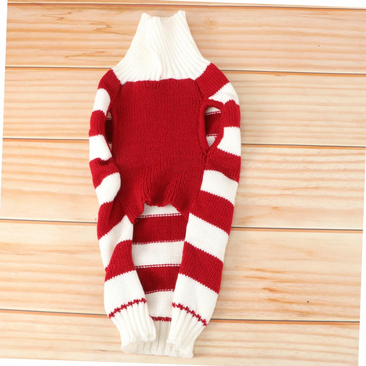 Mipcase 3 Pz Maglione per Cani Christmas Sweater Pullover Natalizio Maglioncini Cane Maglioni Cane Vestiti per Cani di Piccola Taglia Vestito Natalizio da Gatto Costumi per Cani Rosso