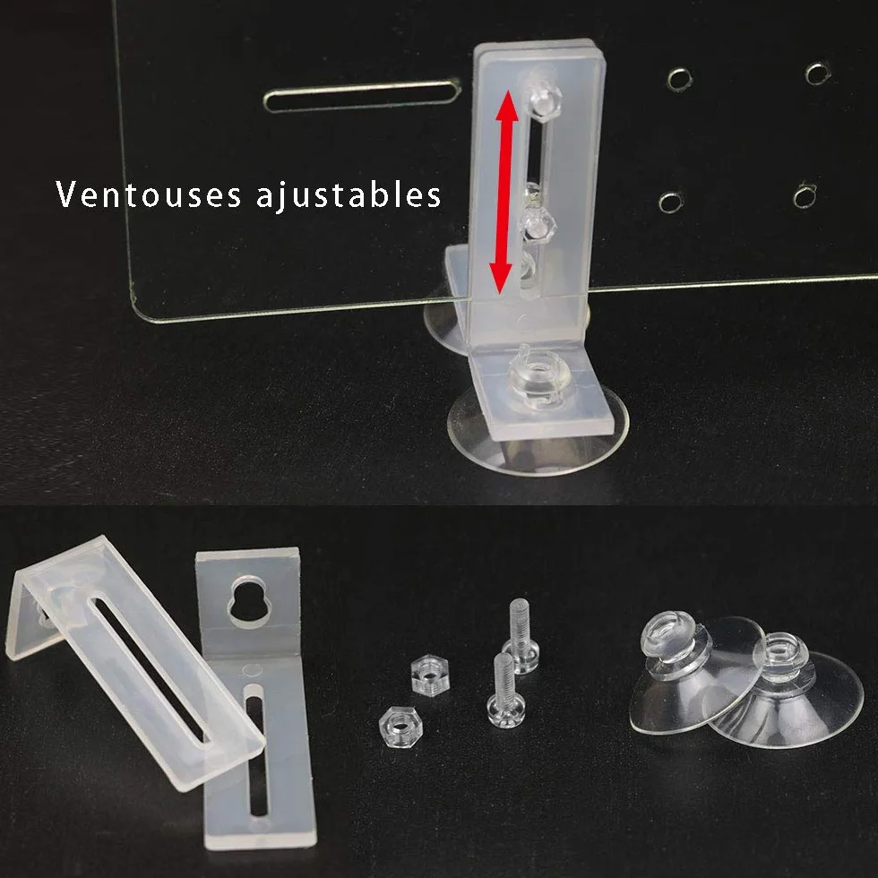 divisori per vasche divisori per acquari per coltivazione mista in PET/PETP Fish Tank Divider