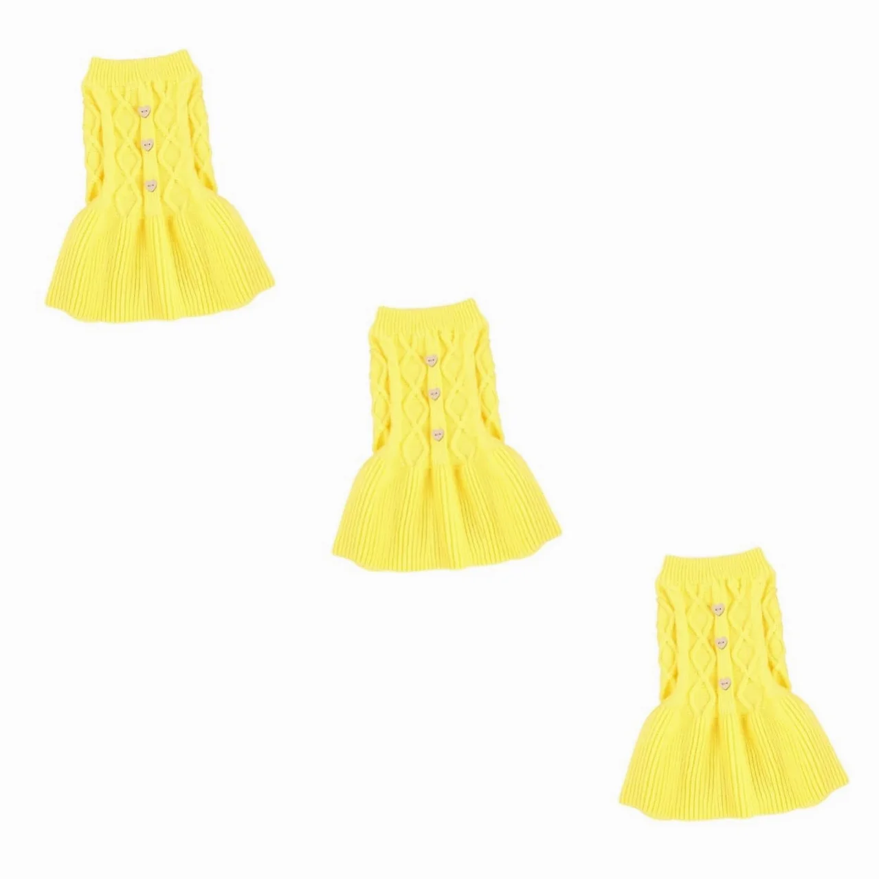 YARNOW 3 Pz Abbigliamento per Animali Domestici a Due Zampe Maglione Caldo Maglione per Cuccioli Maglioncini Cane Maglioni Cane Vestiti Maglione Primaverile per Animali Domestici Cucciolo