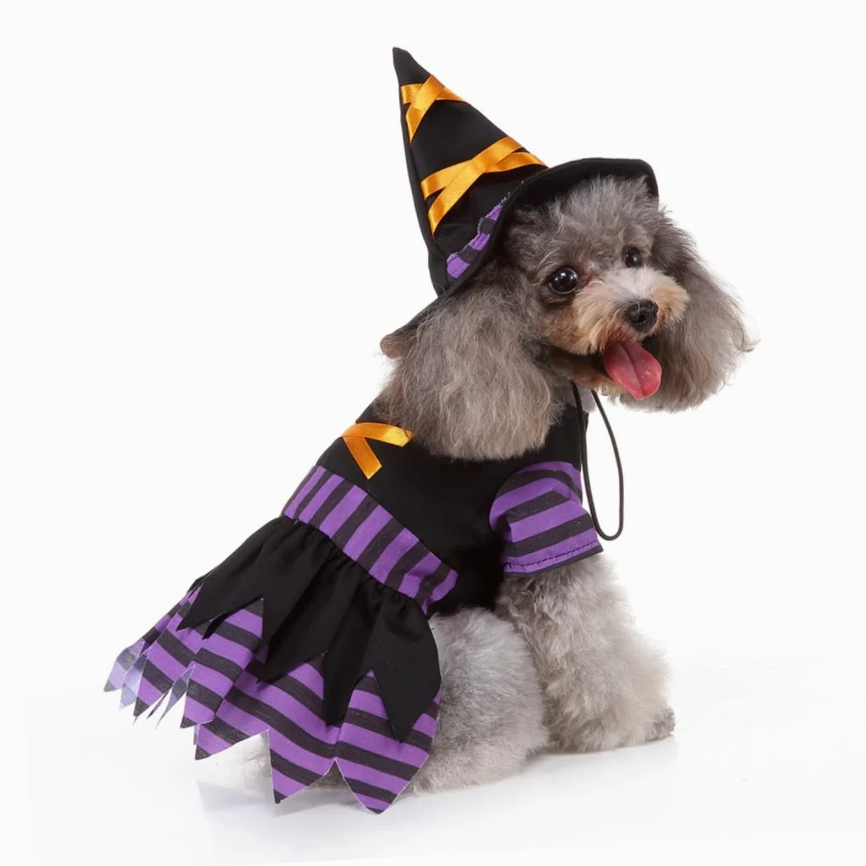 Didiseaon 2 Pz Cappotto Per Animali Domestici Di Halloween Vestiti Per Animali Domestici Cappello Da Cane Simpatica Felpa Con Cappuccio Per Cani Animale Domestico Forniture