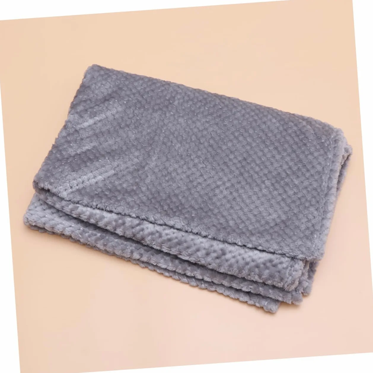 FOMIYES Coperta per Animali Pieghevole 1 Pezzo in Coral Velvet | Lavabile in Lavatrice, Adatta a Picnic e Divano, Copertura Letto per Cani e Gatti