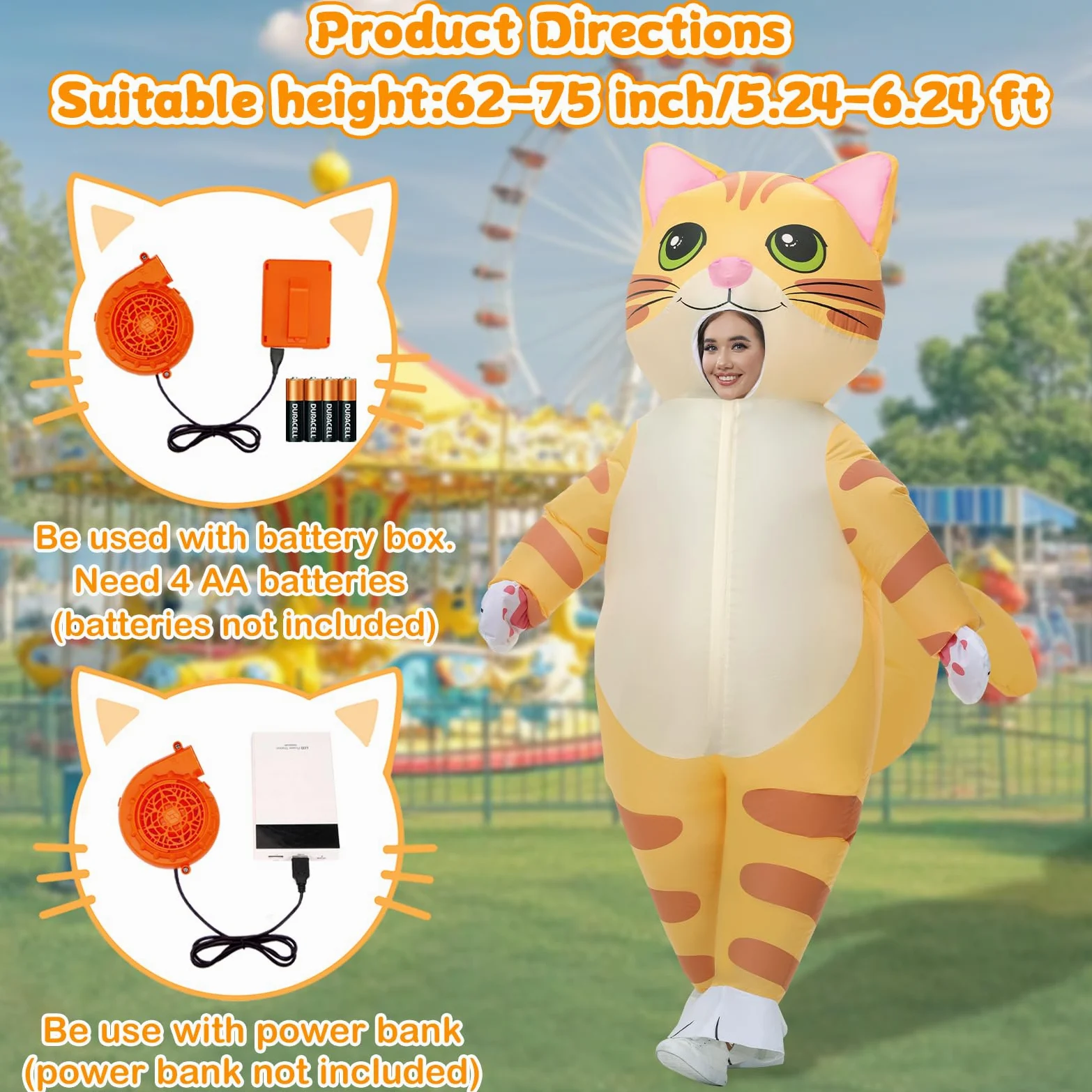 Spinosaurus Costume gonfiabile da gatto per adulti, costume natalizio gonfiabile per Halloween e Ringraziamento, costume da animale per donne e uomini