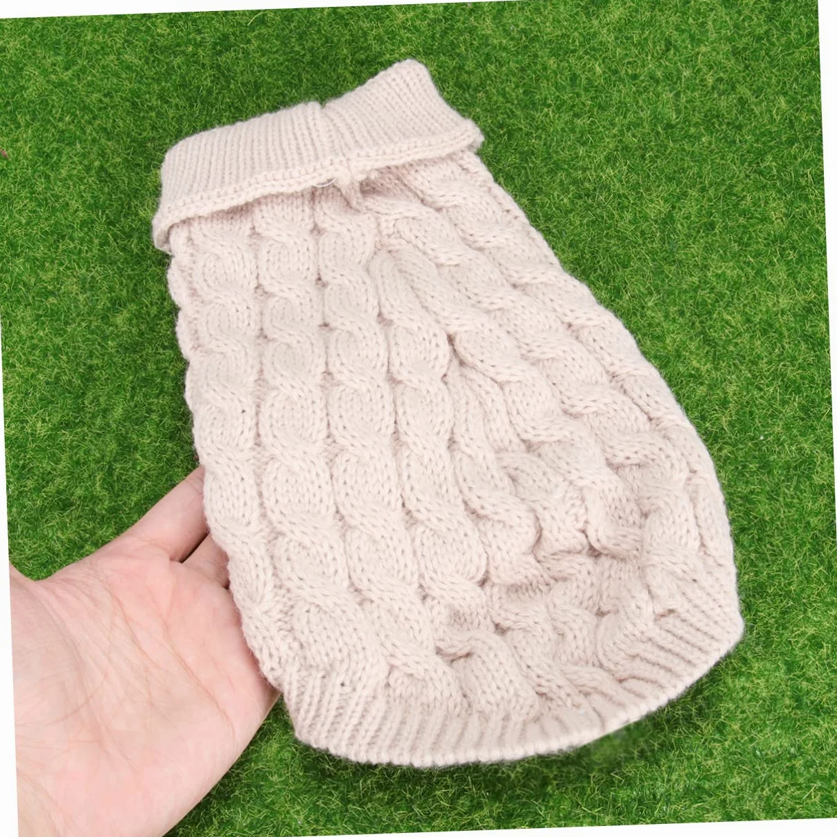 FOMIYES 3 Pz Maglione Natalizio Animale Domestico con Cappuccio Cappotto in Maglia per Cani Maglione Rosa Cappotto Rosa Natale Vestiti Panno per Cani da Festa Il Cane Capi di Abbigliamento